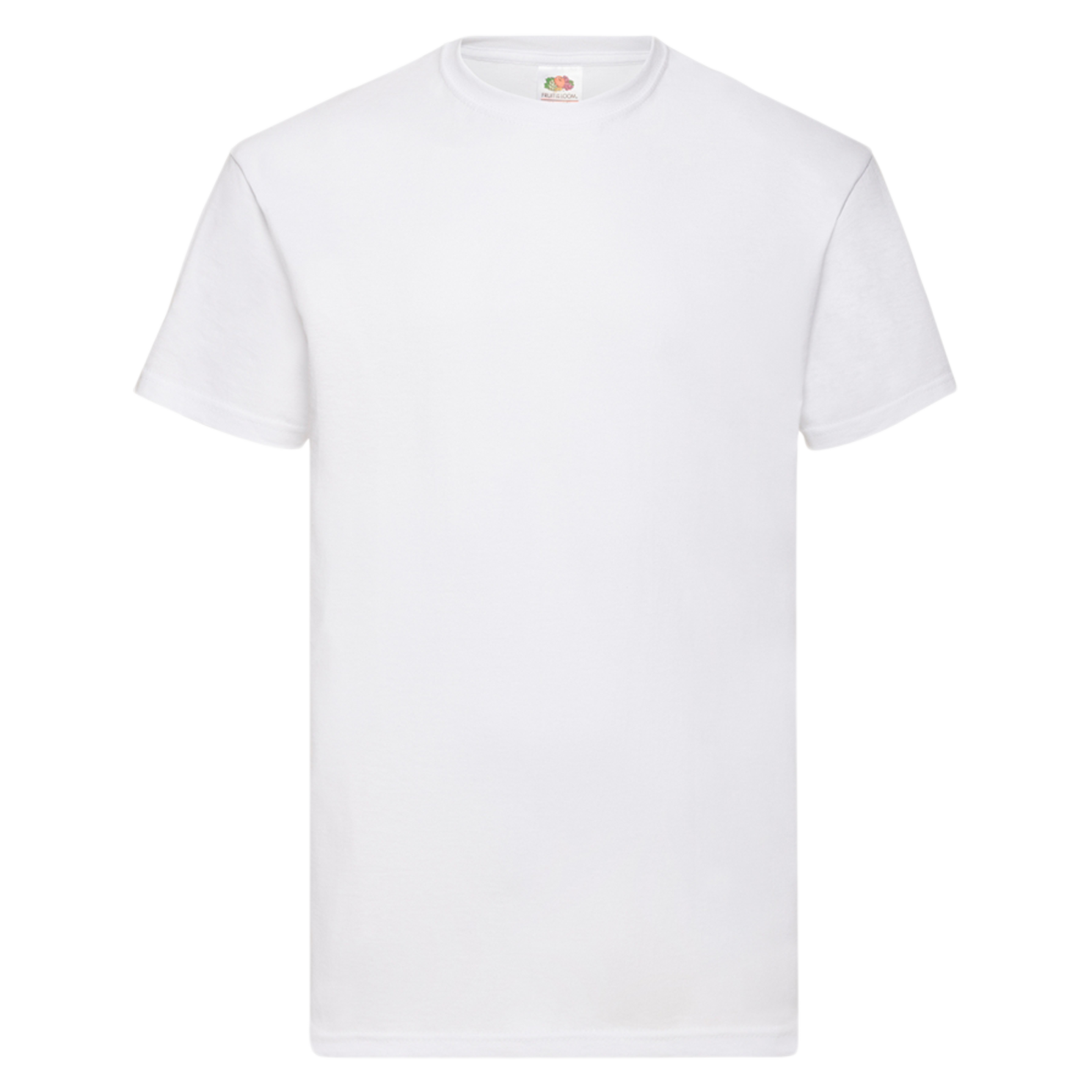 Frugt Af Væven Unisex T-shirt – Hvid Plus Size Tilbud