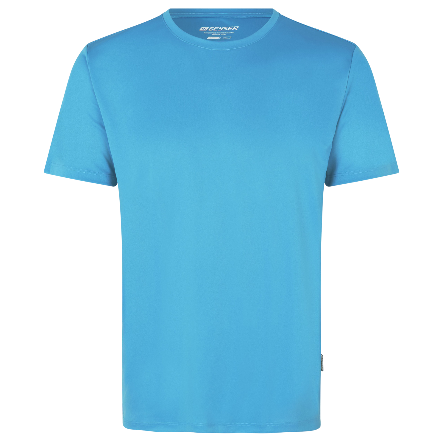 Geyser Essential Herre Trænings T-shirt - Aqua Udsalg