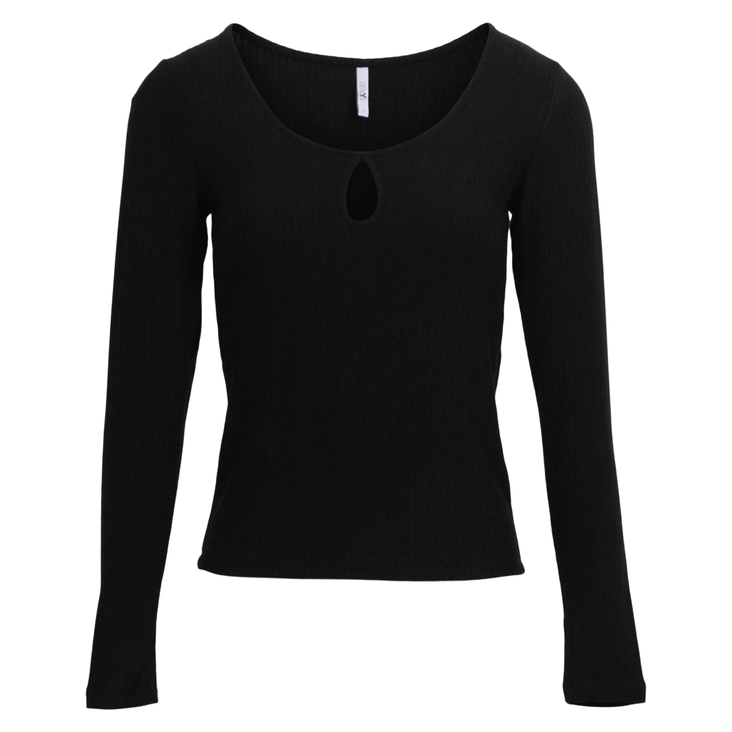 Hailys Dame Bluse Black   i Store Plus Size Størrelser