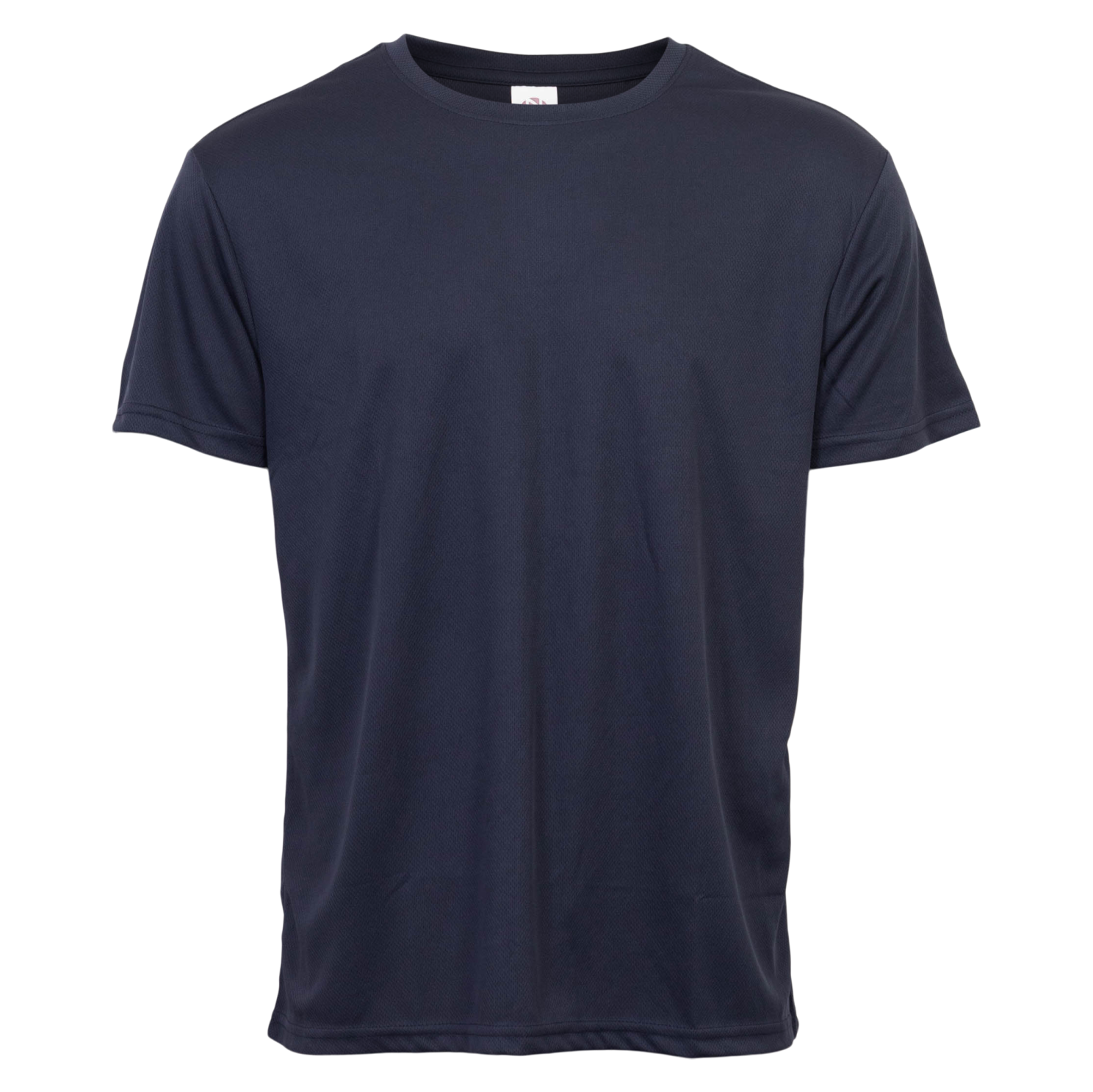 Herre Trænings  -shirt Navy    i Store Plus Size Størrelser