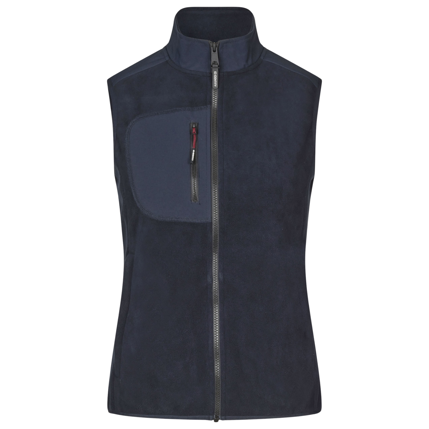 Bondet Fleece Vest til Dame – Navy Udsalg!