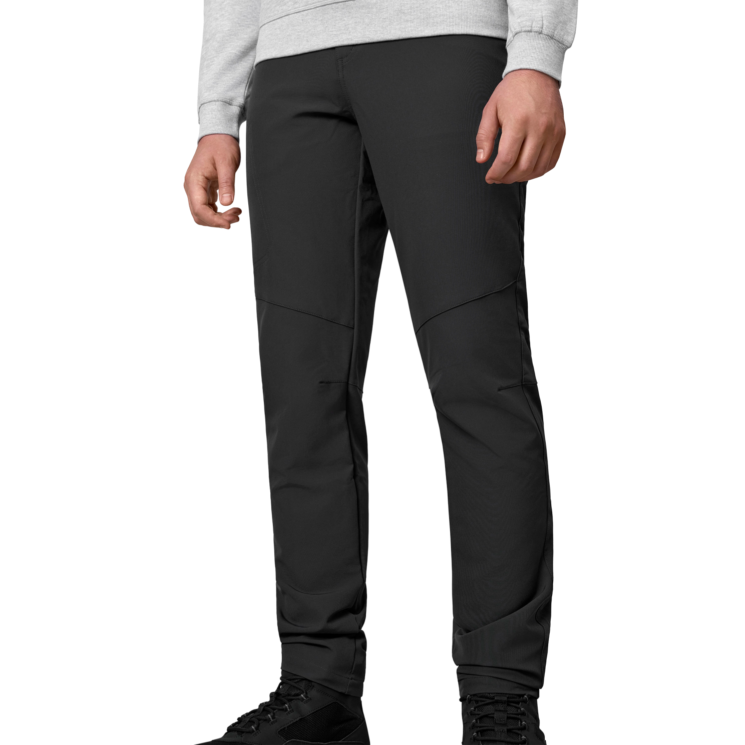 Køb Core Herre Outdoorbukser i Koksgrå - Plus Size!