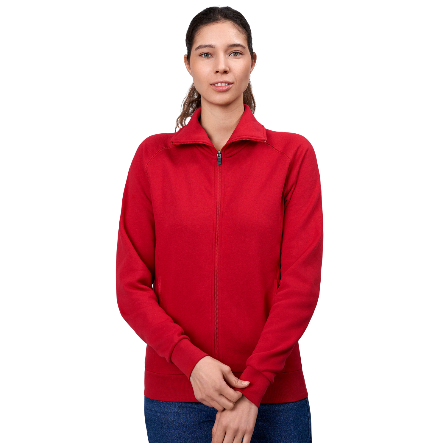 Rød Plus Size Dame Cardigan – Fantastisk Tilbud!