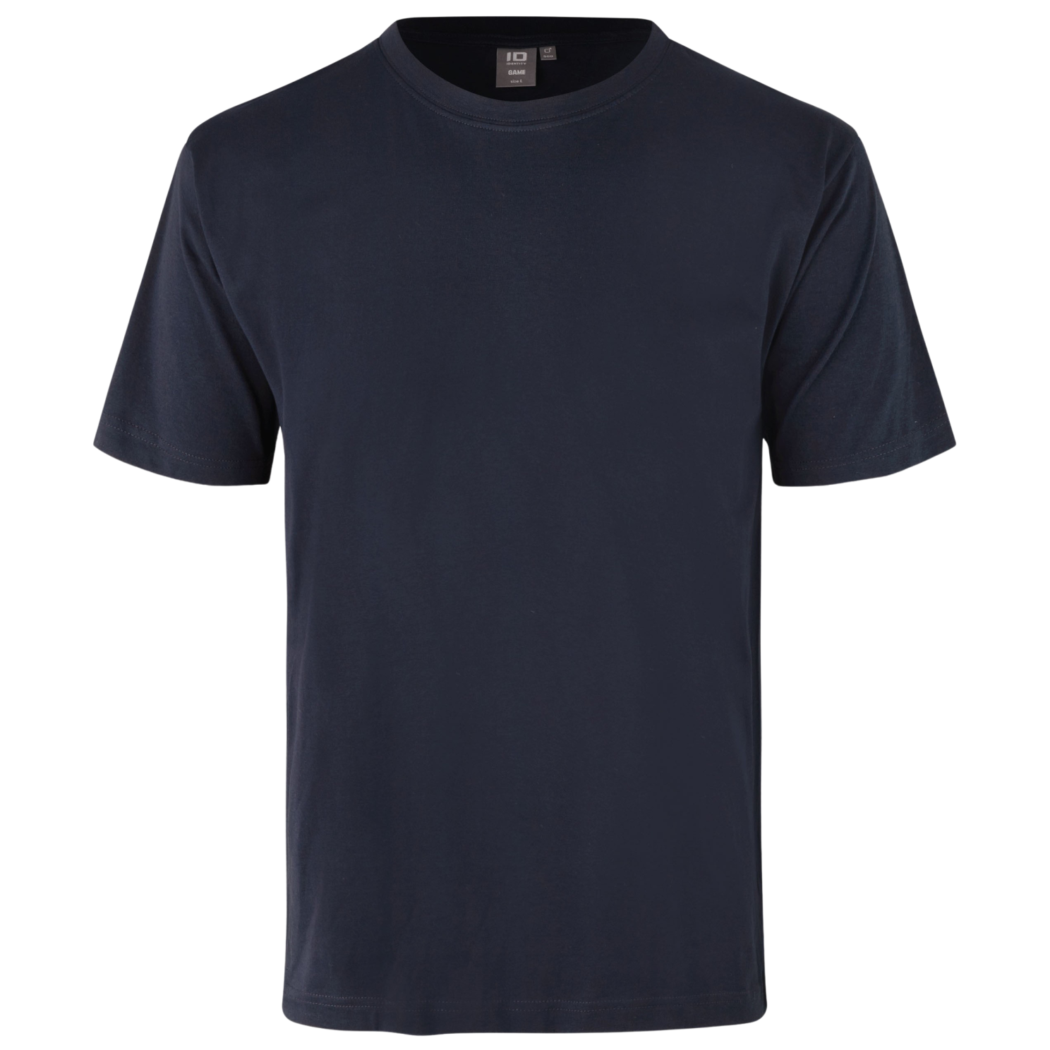 ID Game Herre T-shirt – Navy Tilbud på Plus Size!