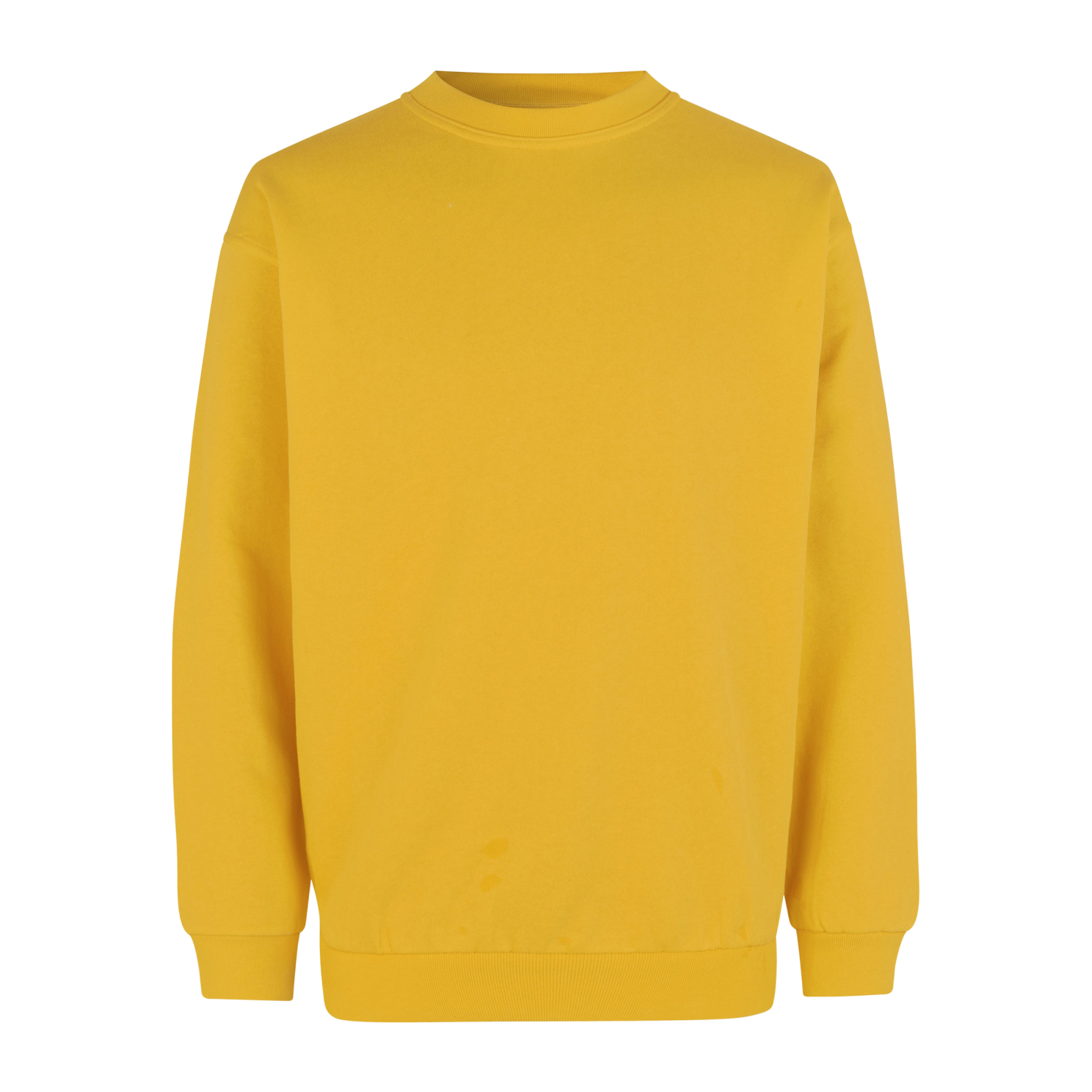 Gul Herre Sweatshirt – Plus Size Tilbud!