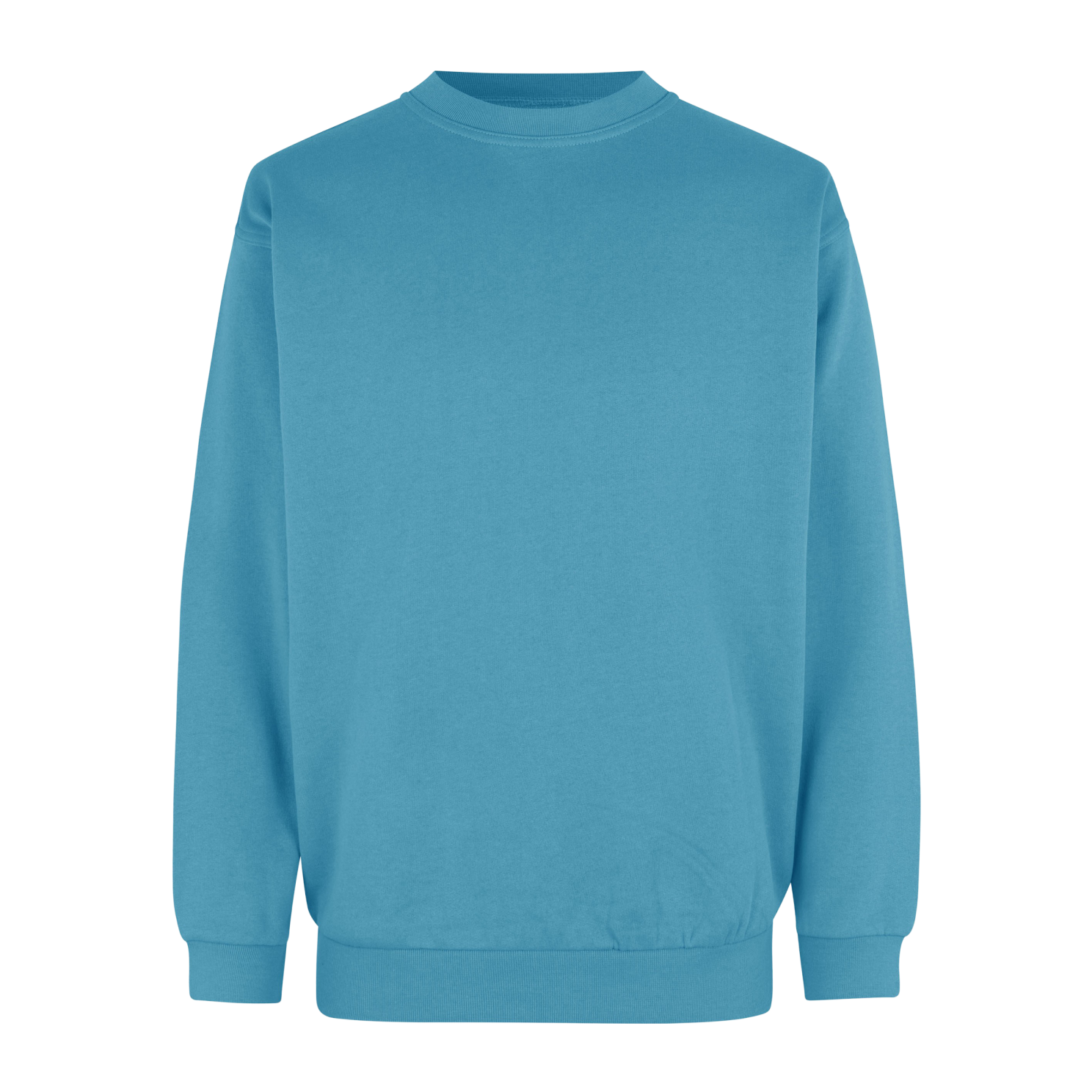 Turkis Herre Sweatshirt – Plus Size Tilbud!