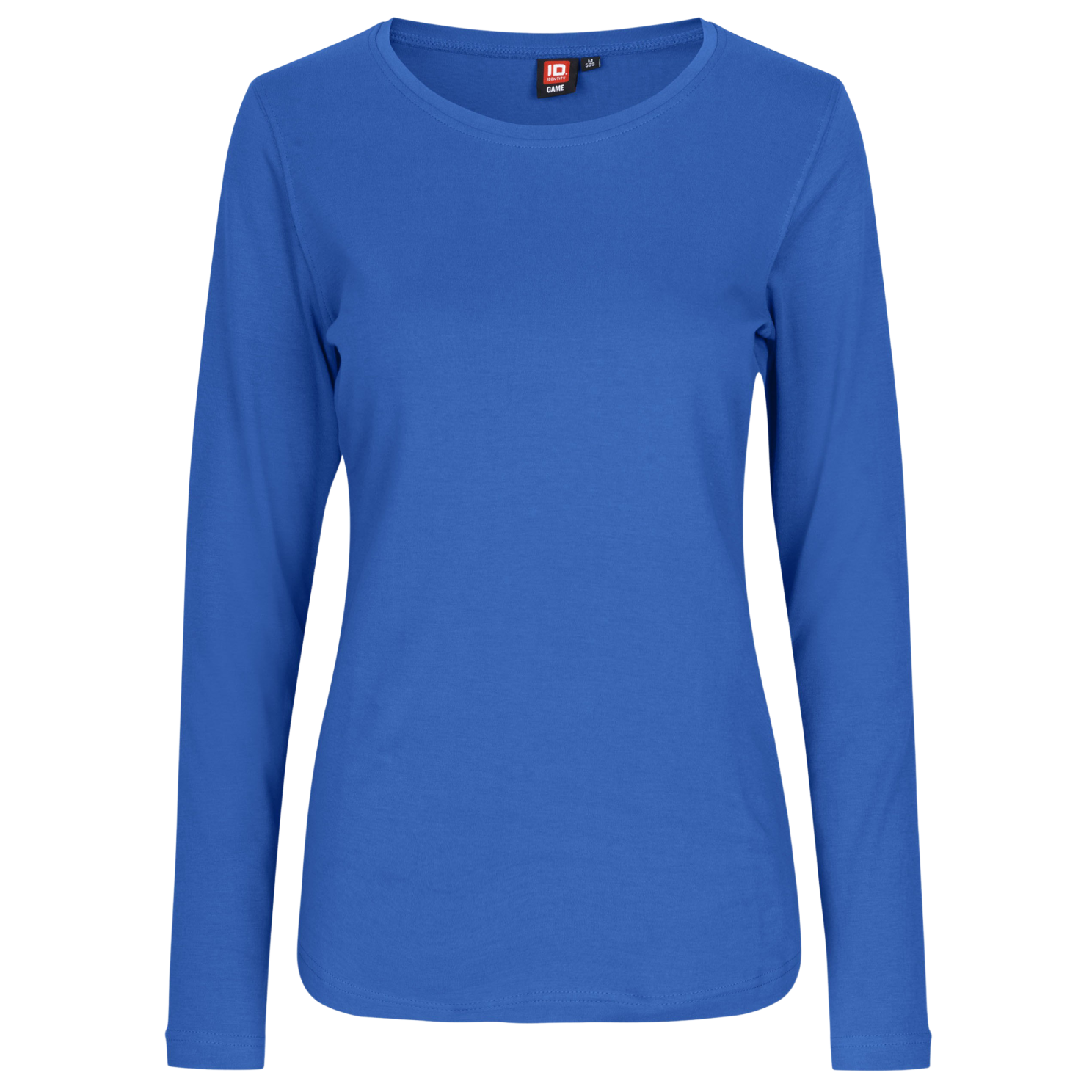 ID Interlock Langærmet T-shirt til Dame – Azur Tilbud!