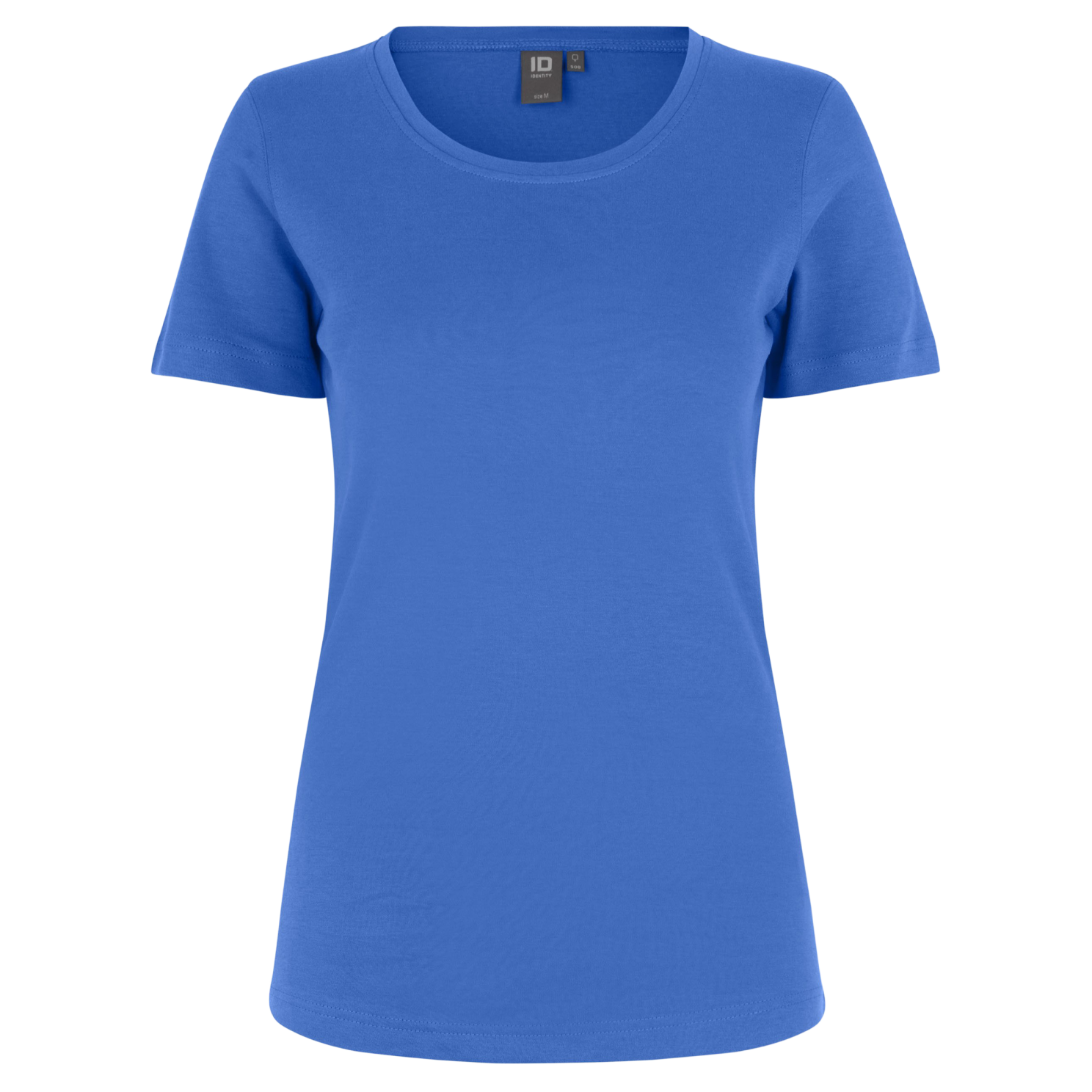 ID Interlock T-shirt til Dame – Azur Plus Size Udsalg!