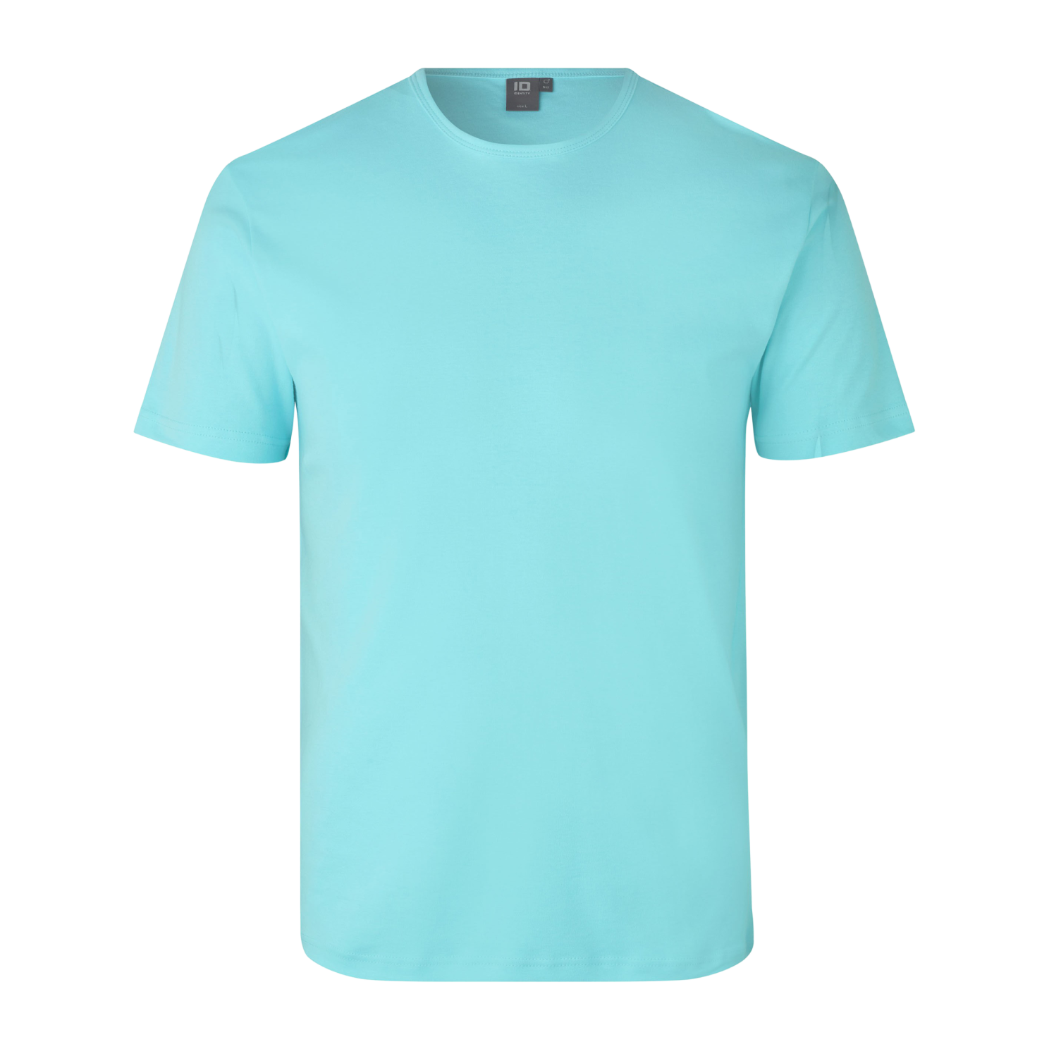Mintfarvet T-shirt til mænd i plus størrelser – Fantastisk tilbud!