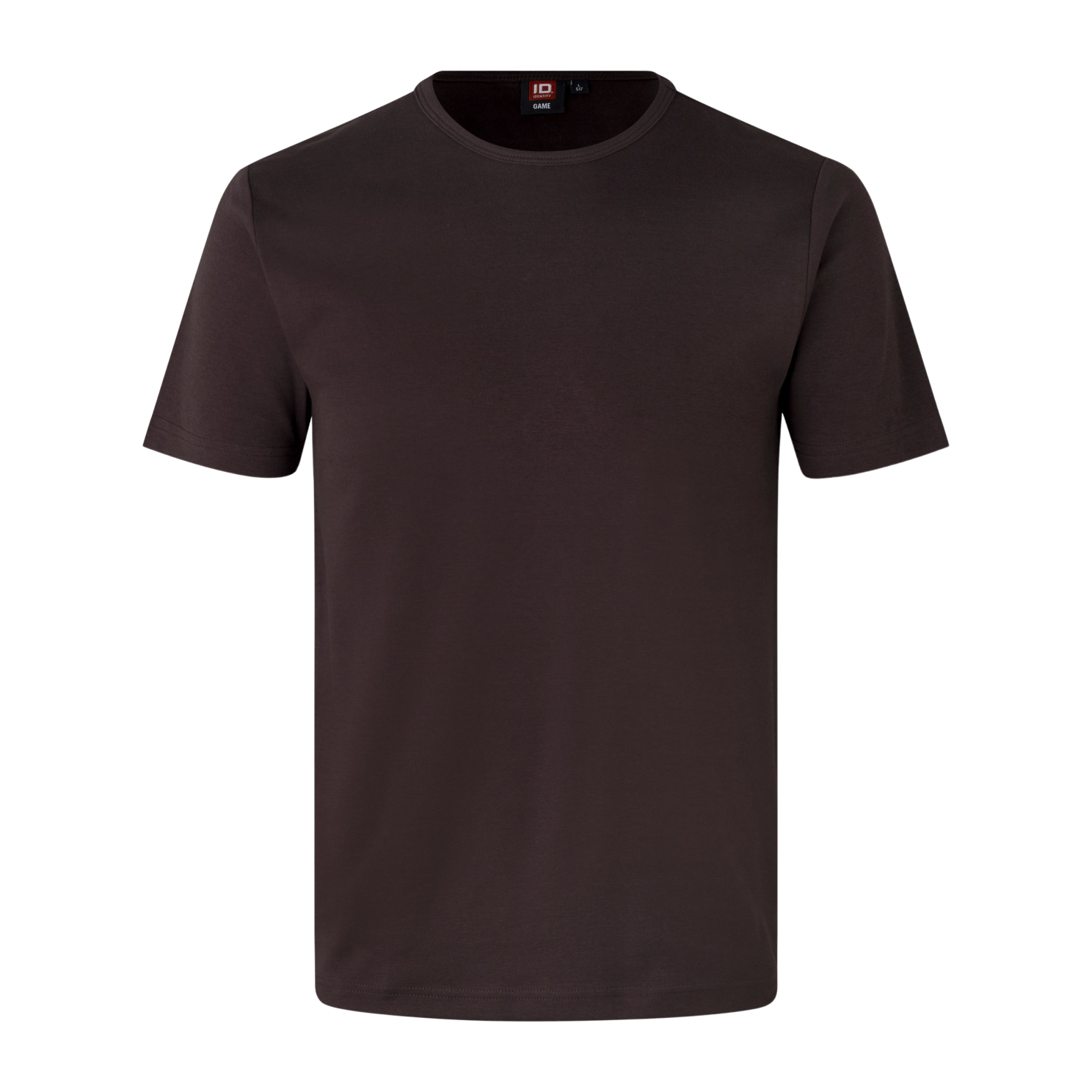 Interlock Herre T-shirt – Mørk Bordeaux Tilbud!