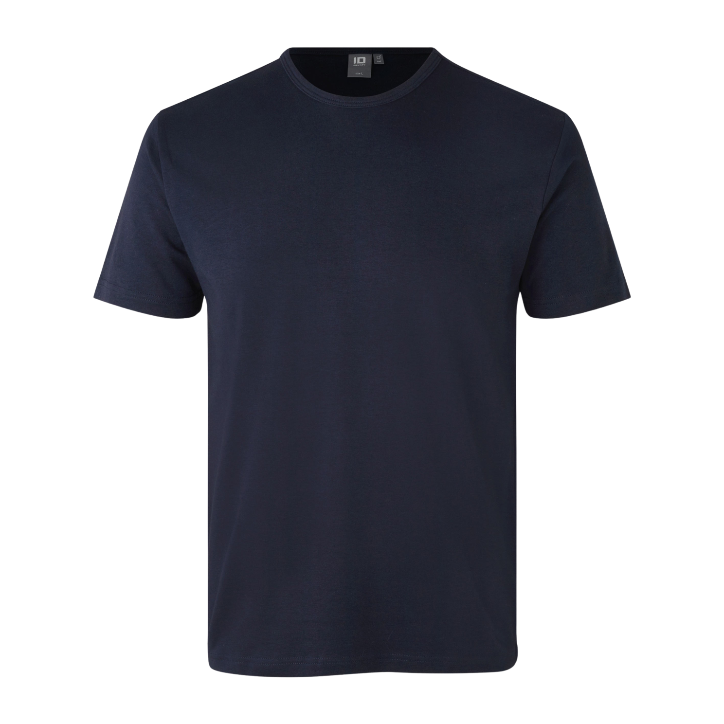 Interlock Herre T-shirt Navy – Plus Size Tilbud!