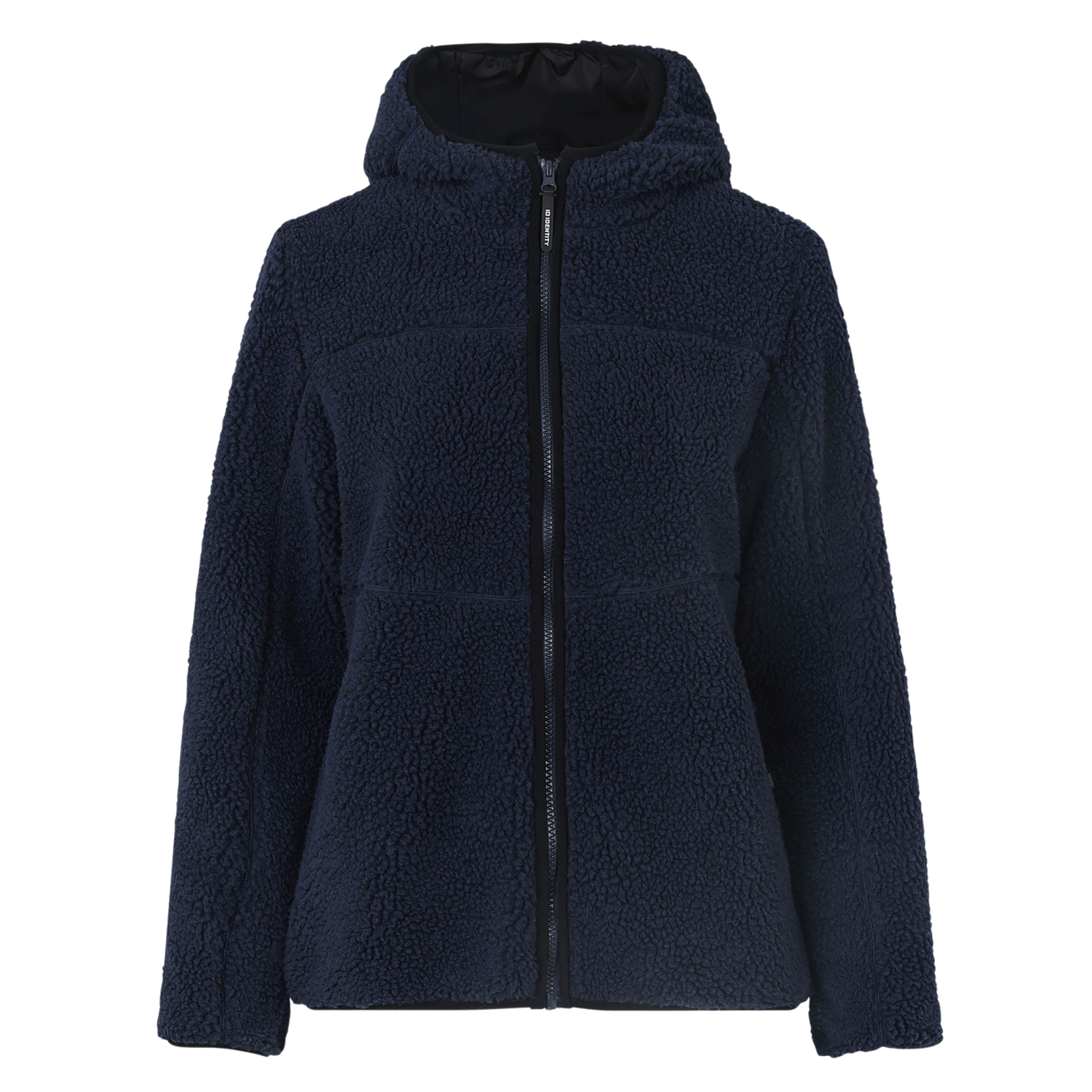 Uundgåelig Navy Fleecejakke til Plus Size Kvinder!