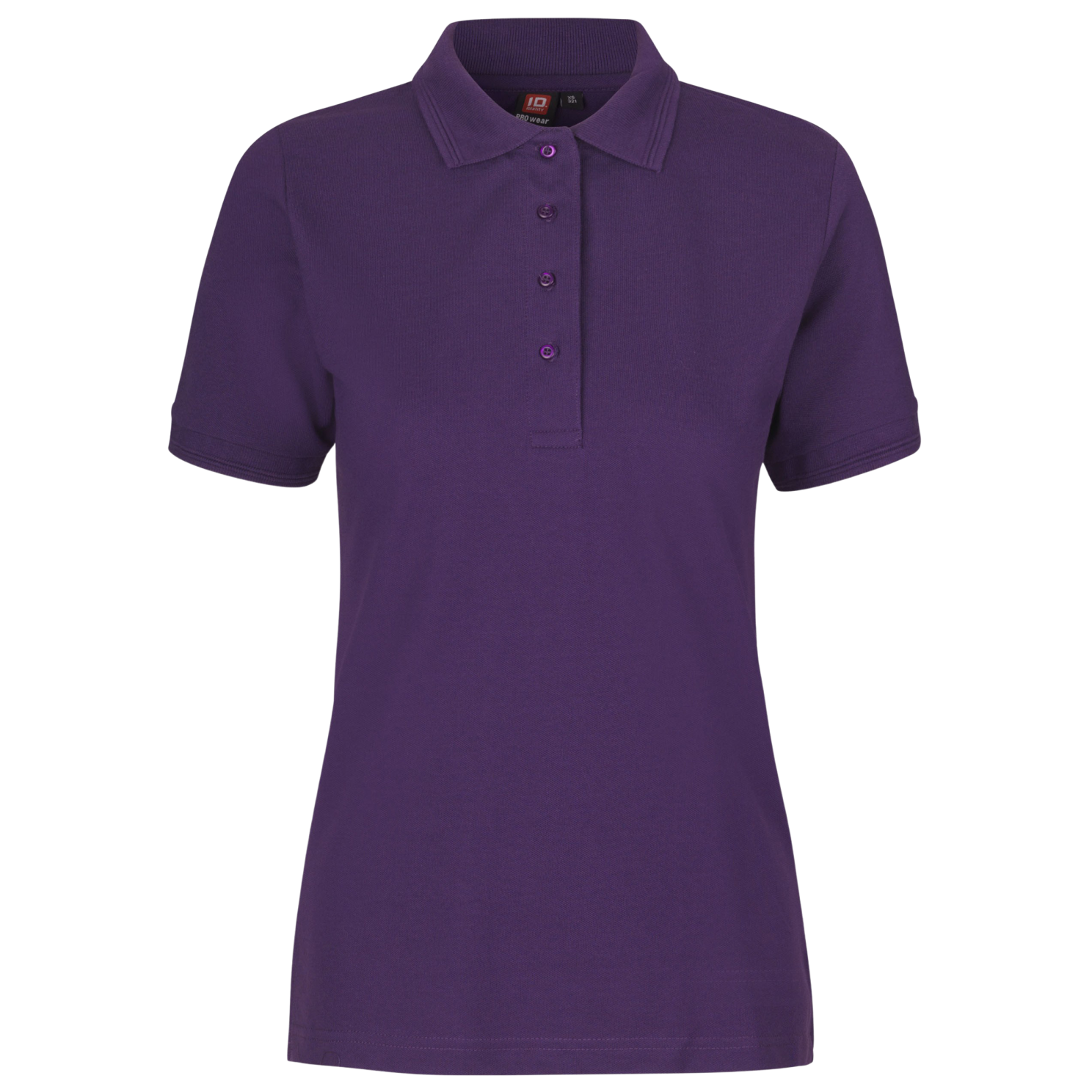 ID Pro Wear Dame Polo i Lilac – Plus Size Tilbud!