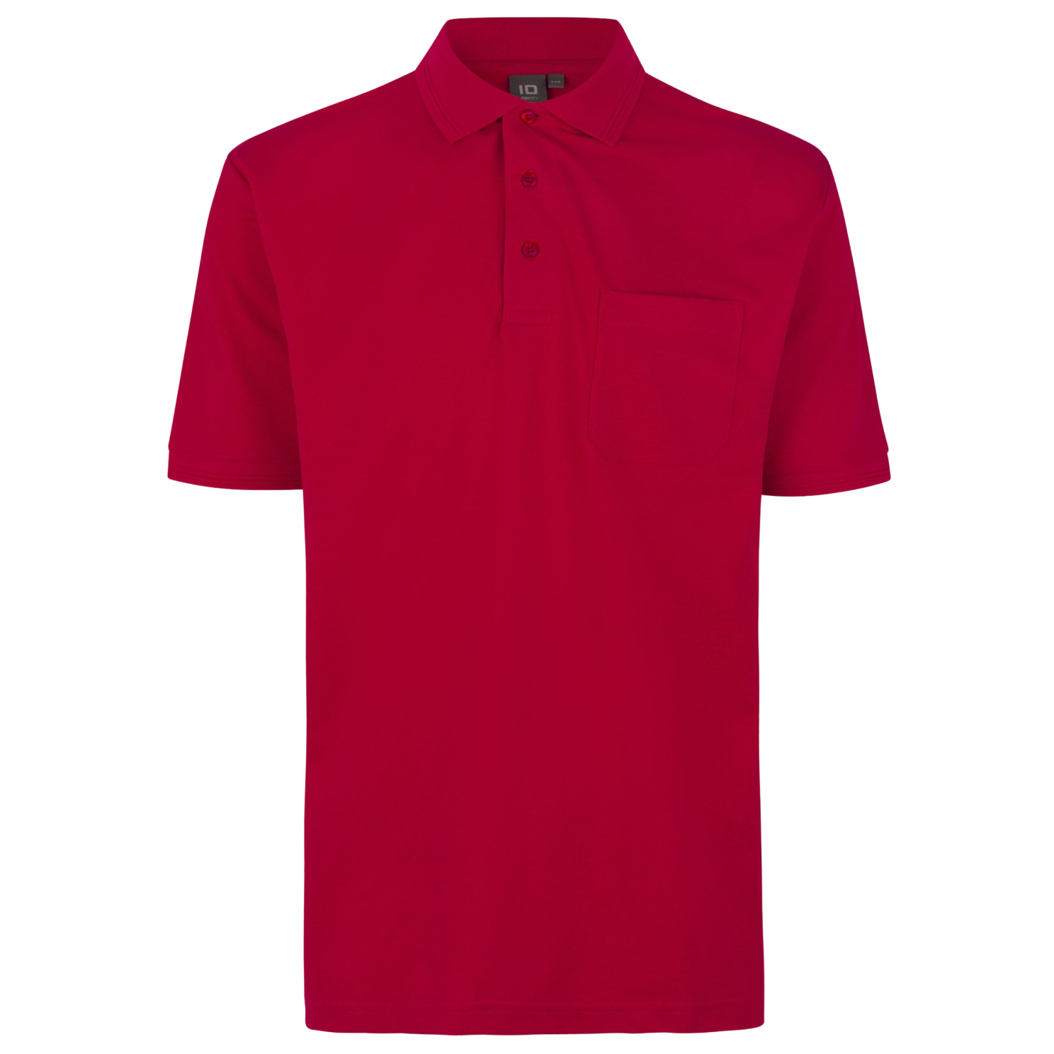 ID Pro Wear Herre Polo i Rød – Stilfuld og Holdbar!