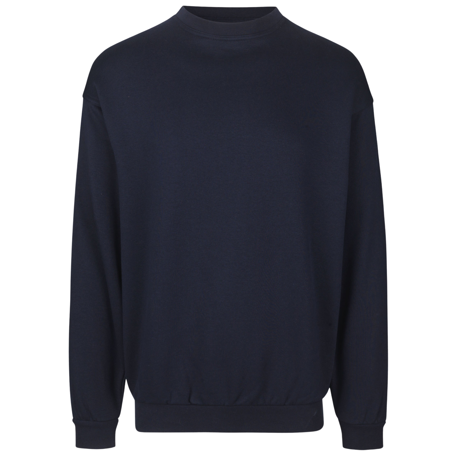 ID Pro Wear Herre Sweatshirt i Navy – Plus Størrelse Tilbud!