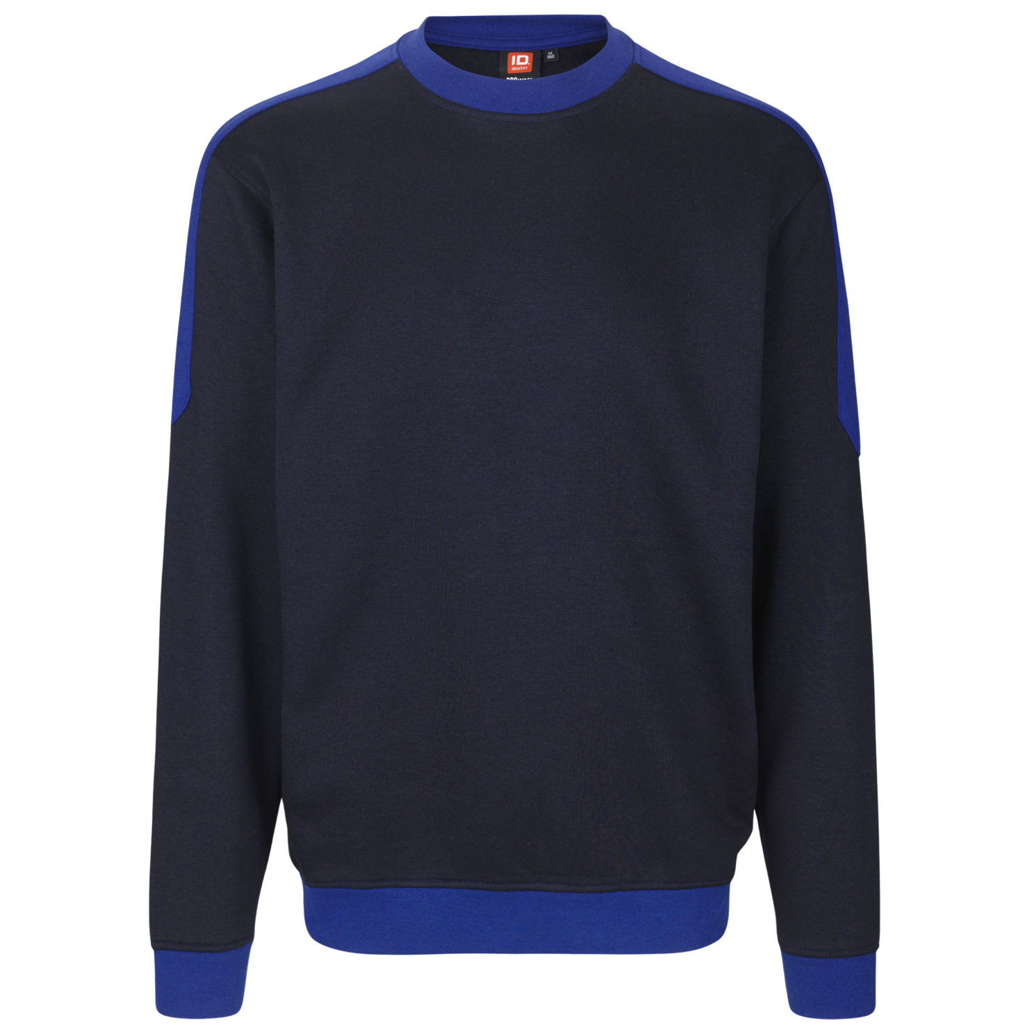 ID Pro Wear Herre Sweatshirt – Navy – Plus Size Tilbud