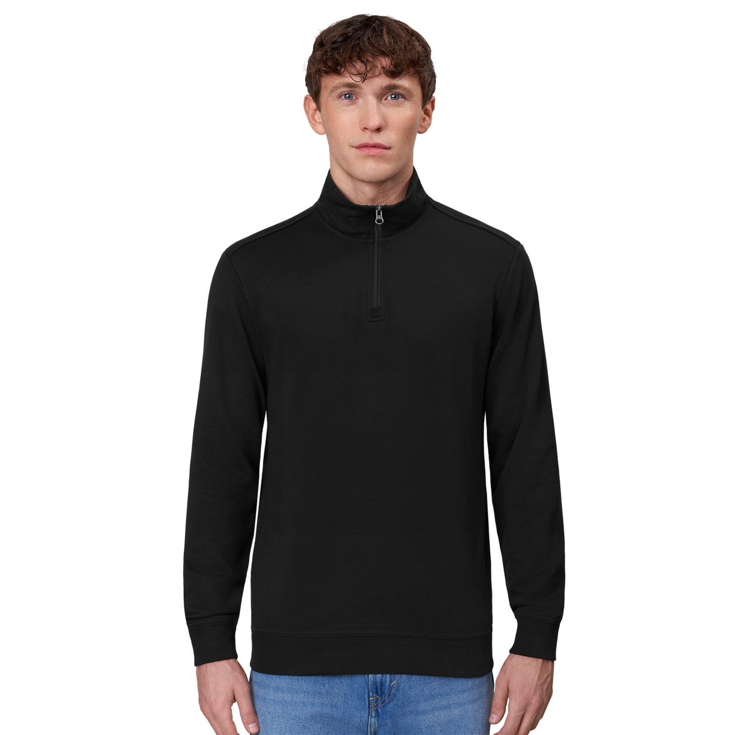 Pro Wear Herre Sweatshirt – Sort til Sport i Plus Størrelser