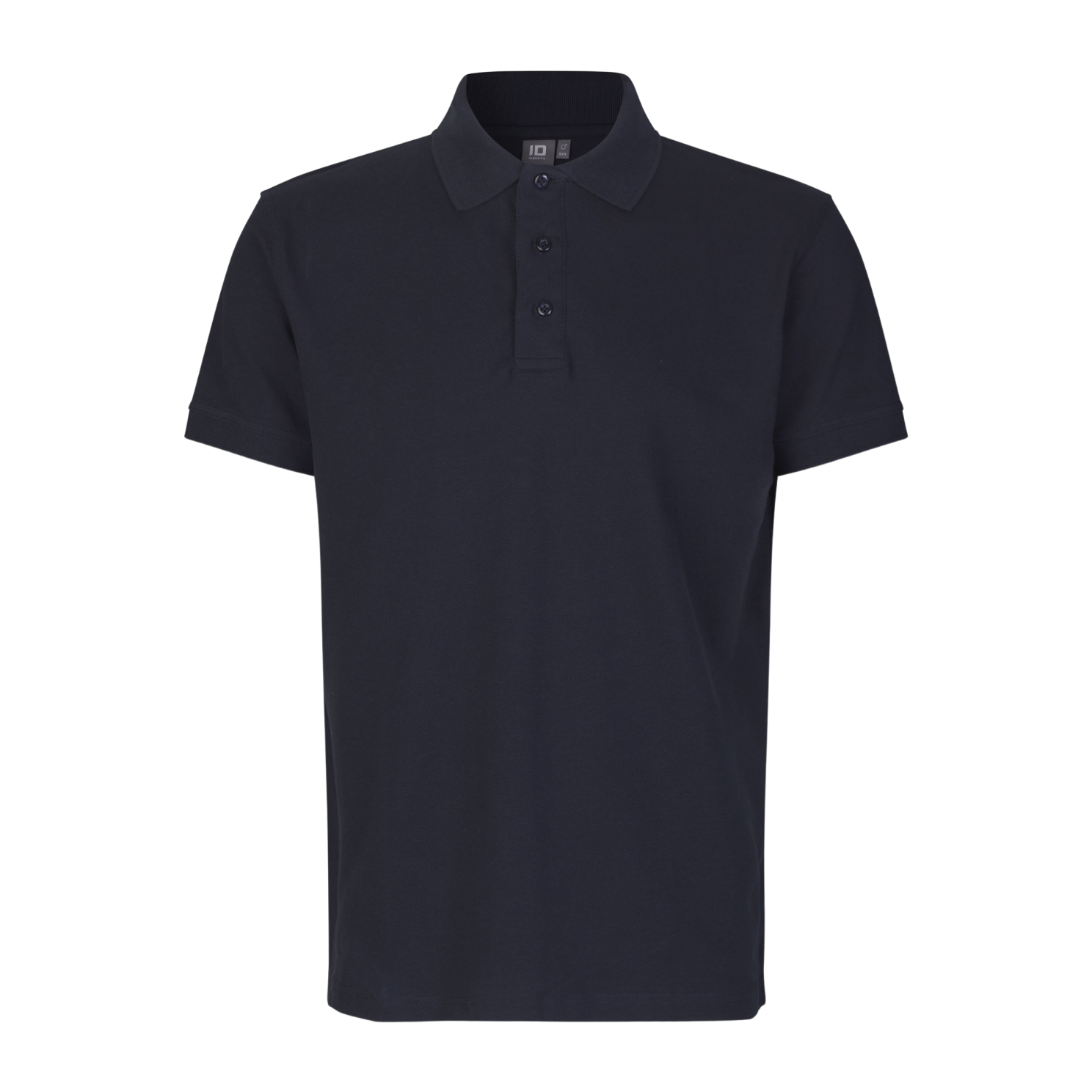 ID Stretch Herre Polo i Navy – Klassisk Kvalitet på Udsalg!