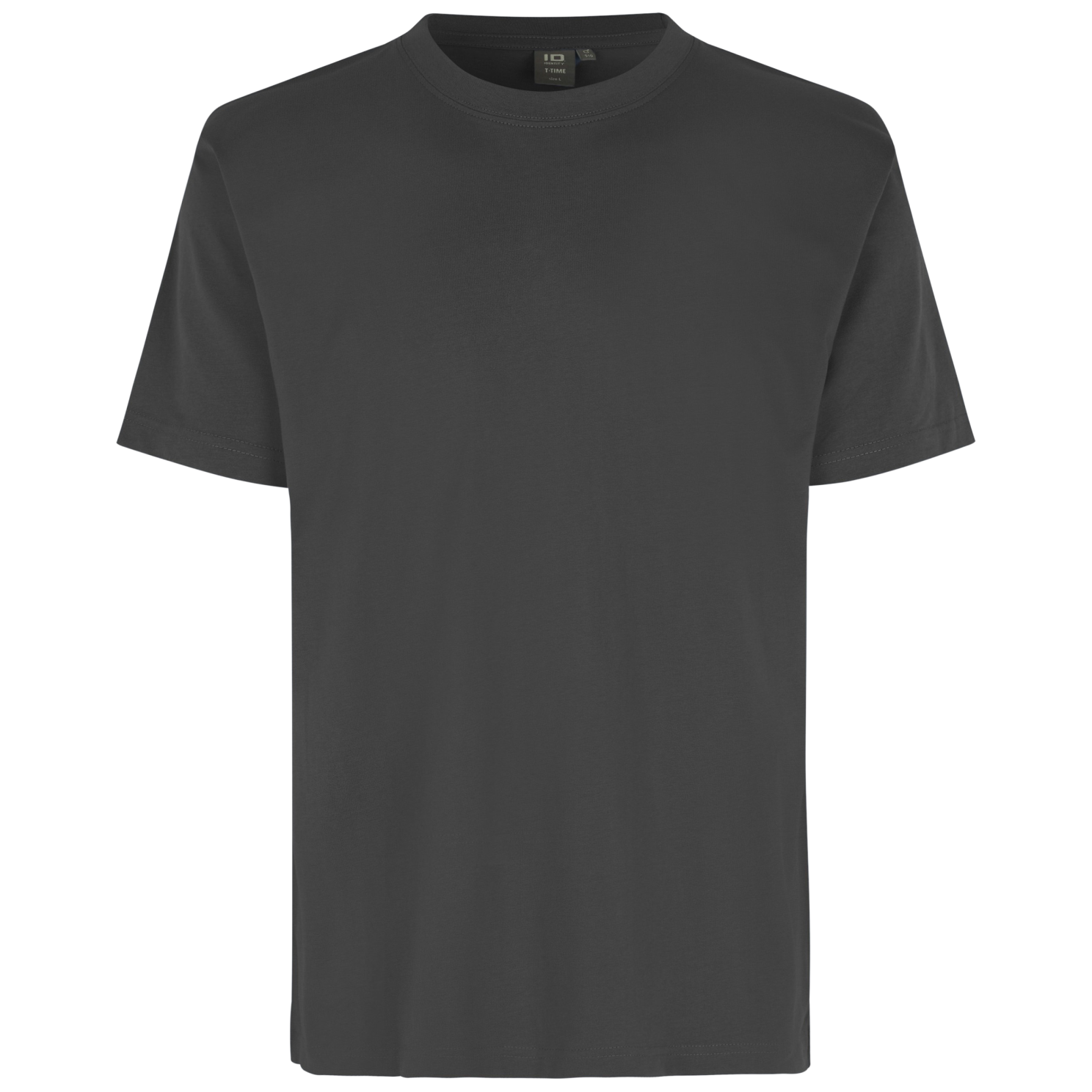 ID T-Time Herre T-shirt – Koksgrå Plus Size Tilbud!