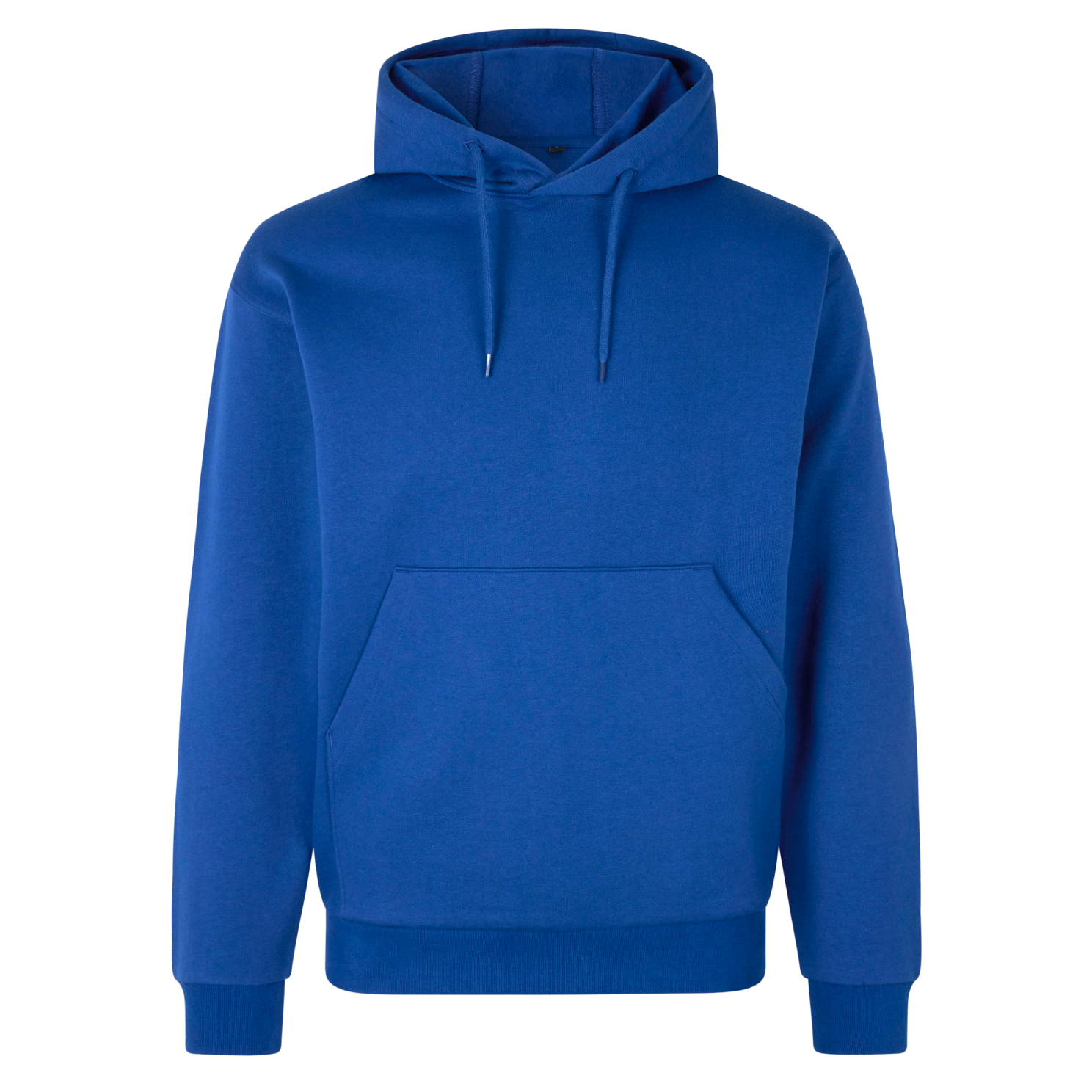 Kongeblå Unisex Hættetrøje – Plus Size Udsalg!