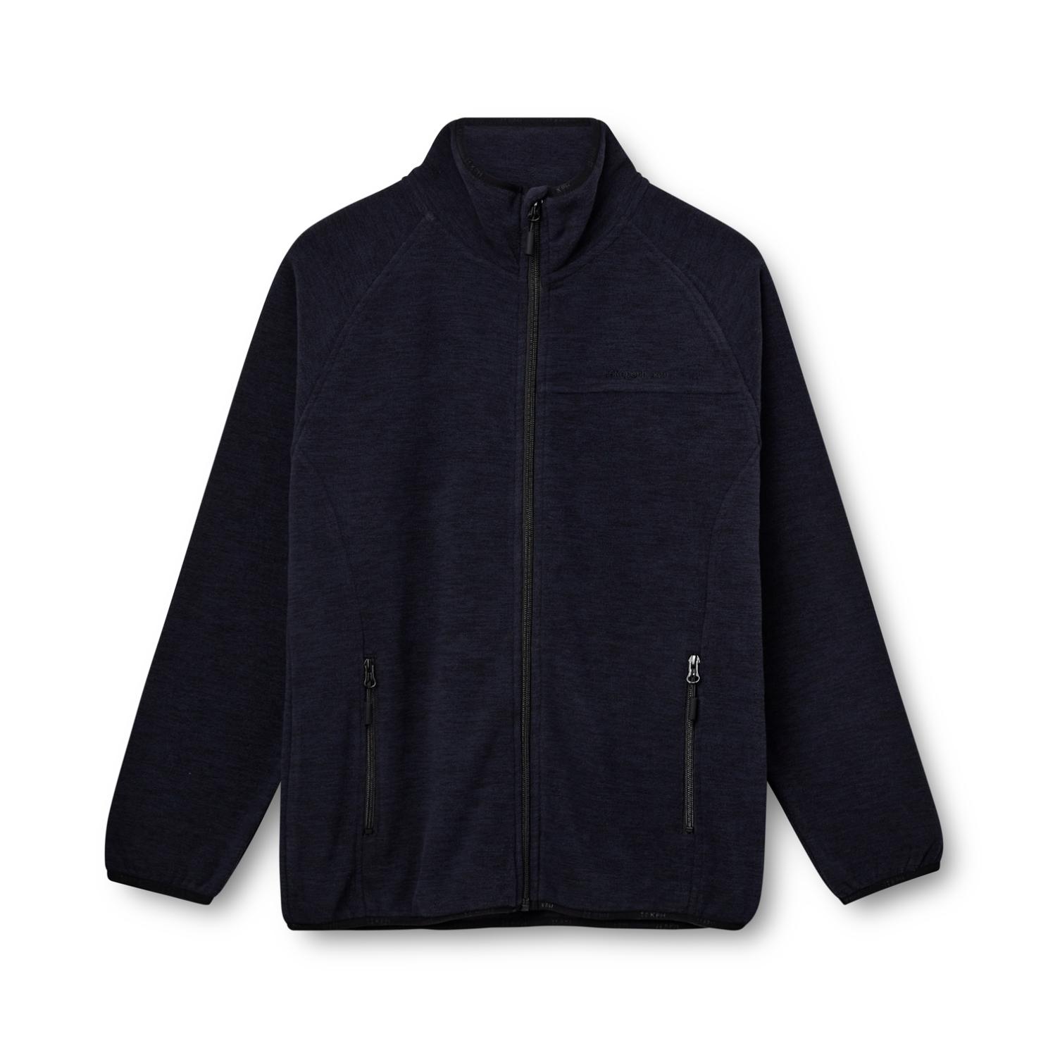 Kopenhaken Dame Fleecejakke Navy    i Store Plus Size Størrelser