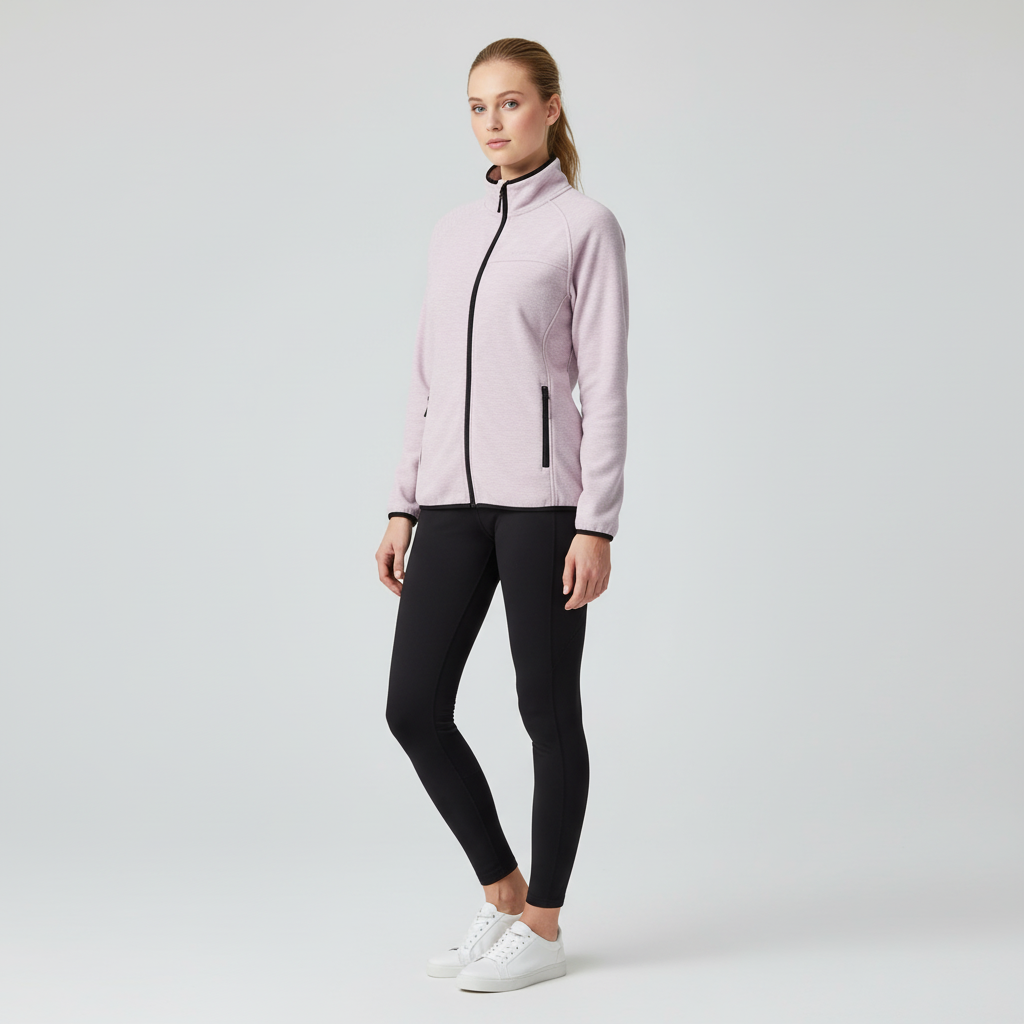 Kopenhaken Dame Fleecejakke Sphinx   i Store Plus Size Størrelser
