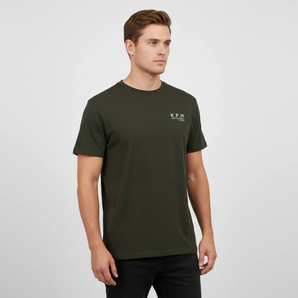 Kopenhaken Herre  -shirt Sea Turtle   i Store Plus Size Størrelser