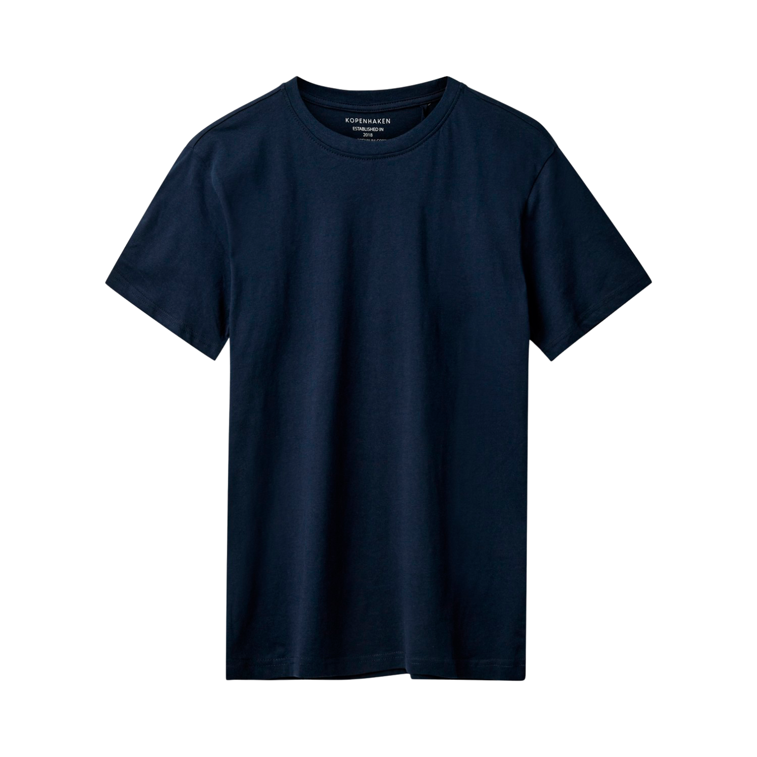 Kopenhaken Juelsminde  -shirt Herre  -shirt Navy   i Store Plus Size Størrelser
