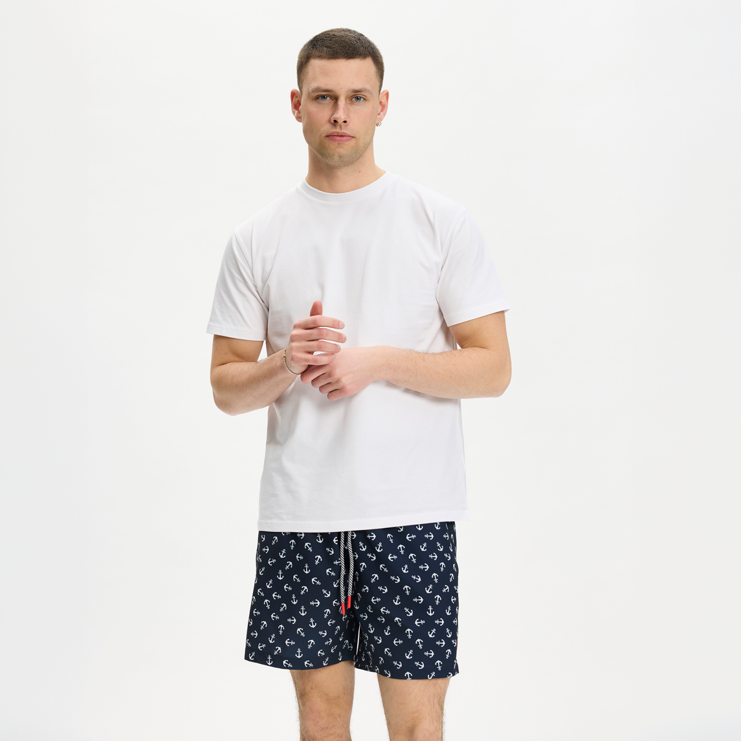 Kopenhaken Rela Herre Badeshorts Aop   i Store Plus Size Størrelser