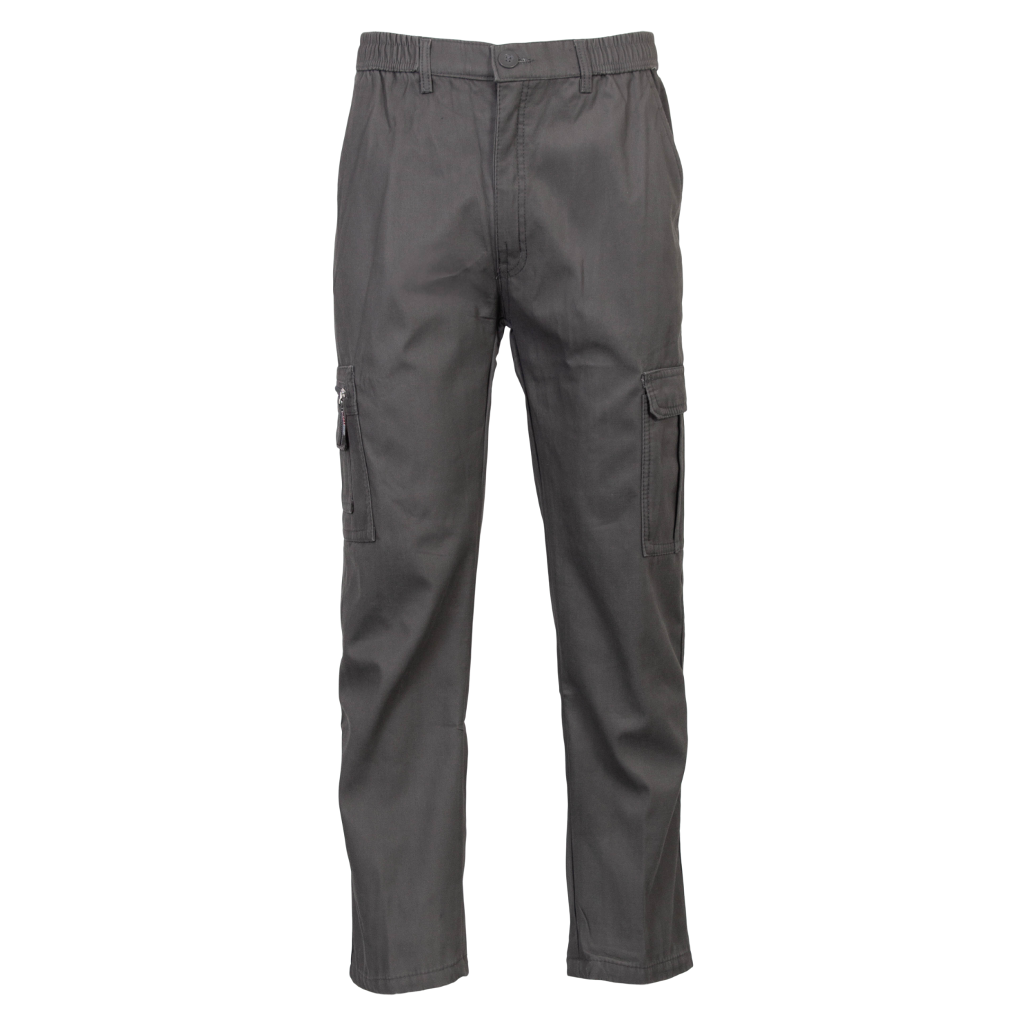 Lanzans Herre Cargobukser Grey    i Store Plus Size Størrelser