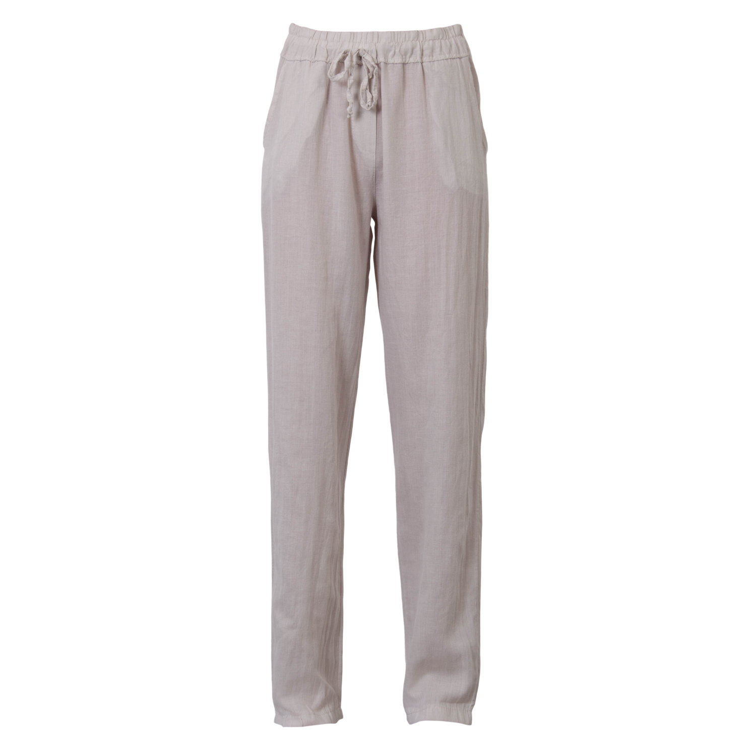 Leonora Plus Size Hørmix Bukser – Woody Tilbud!