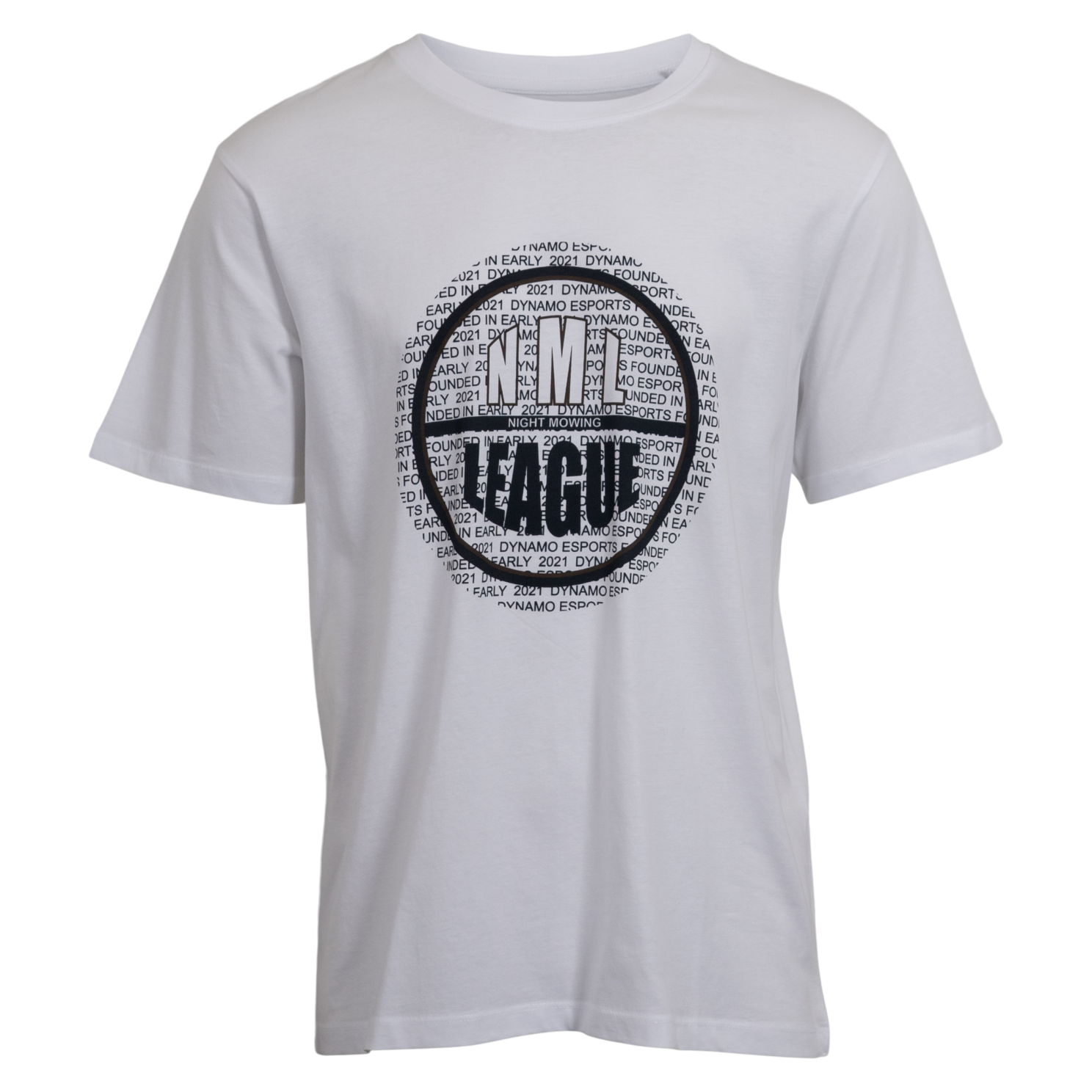 Loaded Ass Herre  -shirt P2 Bright White   i Store Plus Size Størrelser