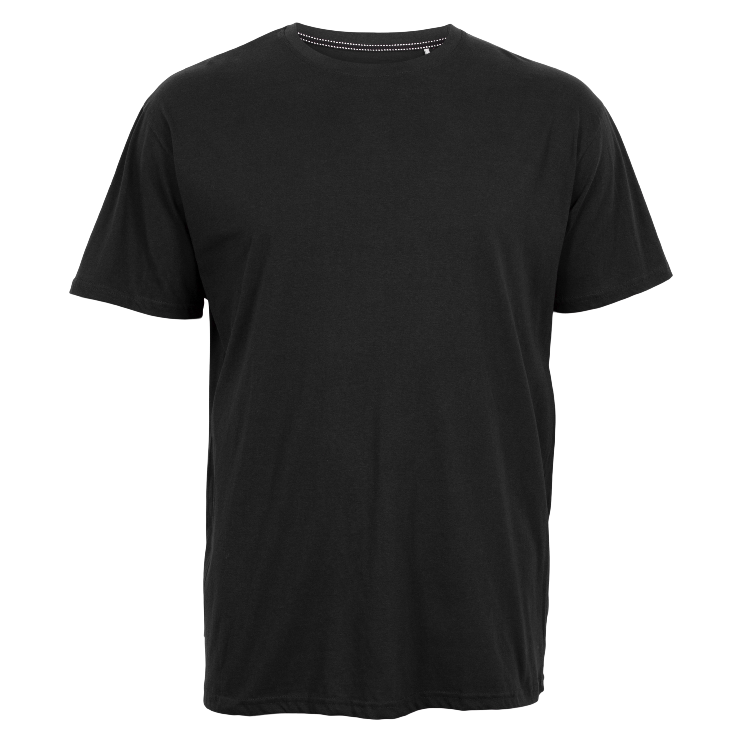 Loaded Belfast Herre T-shirt i Sort – Plus Size Udsalg
