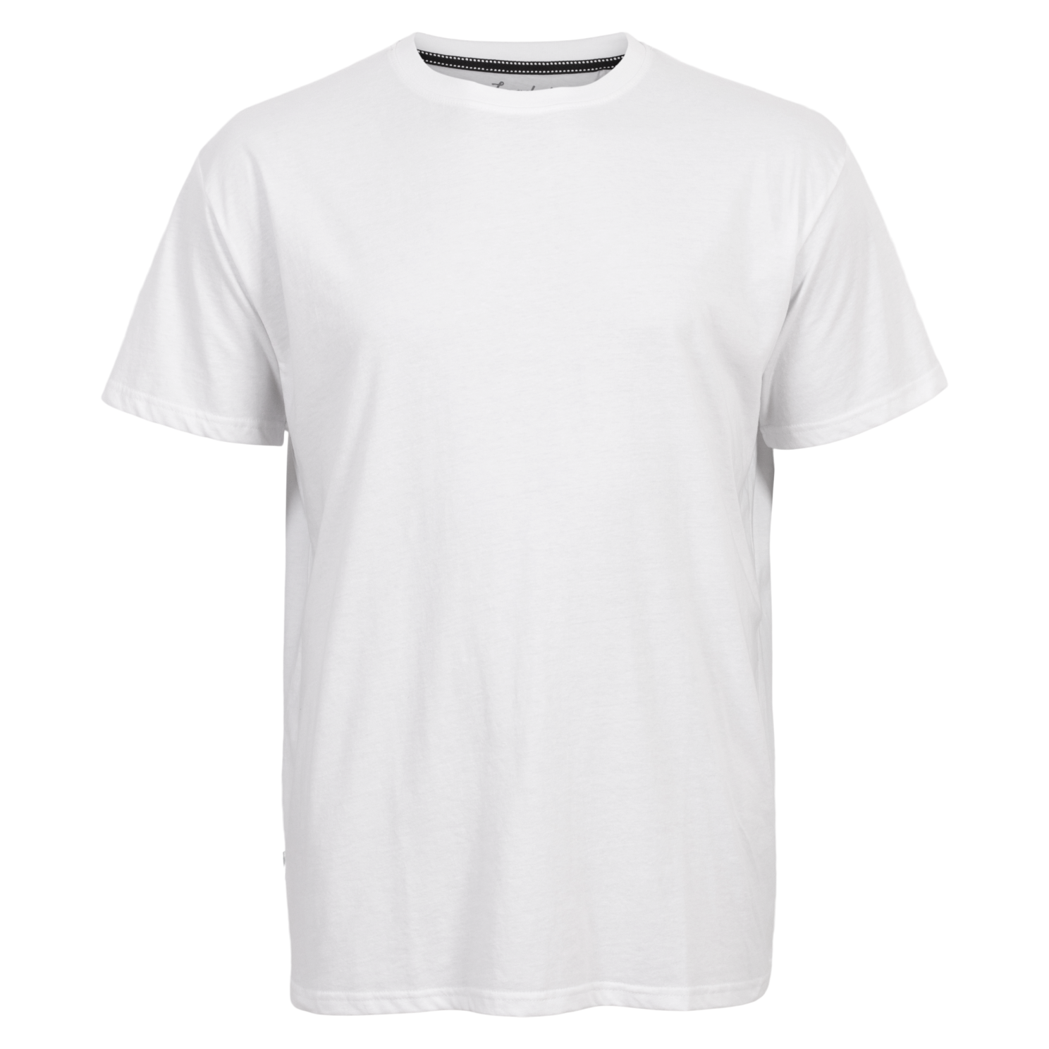Loaded Belfast Herre T-shirt i Hvid – Plus Size Tilbud