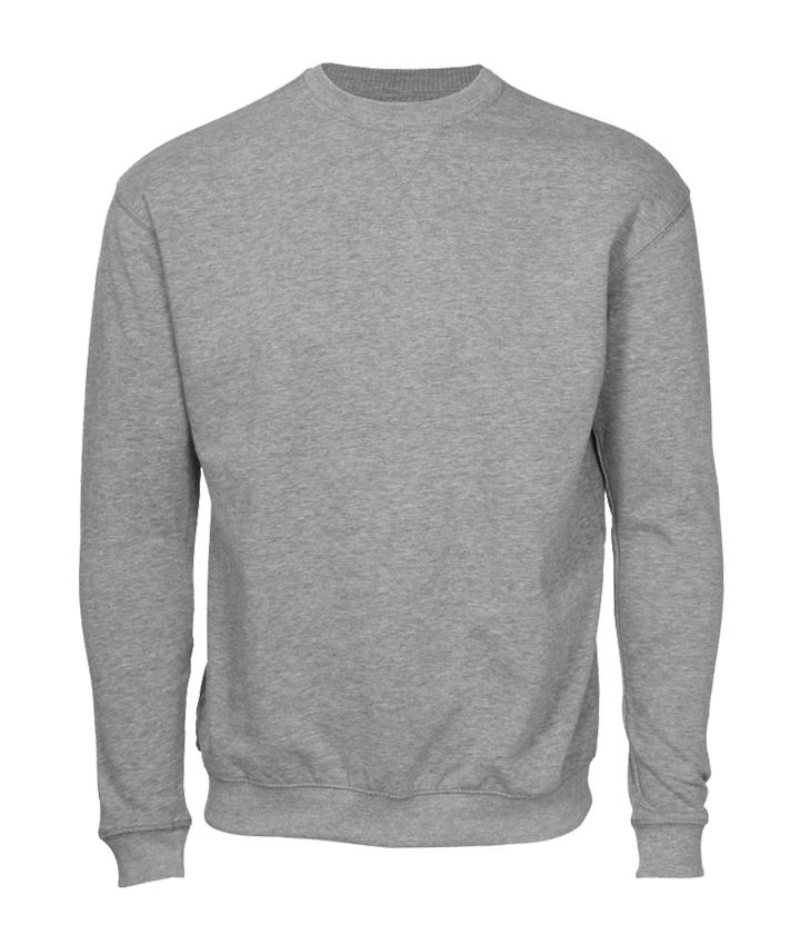 Loaded California Herre Sweatshirt – Lys Grå i Store Størrelser