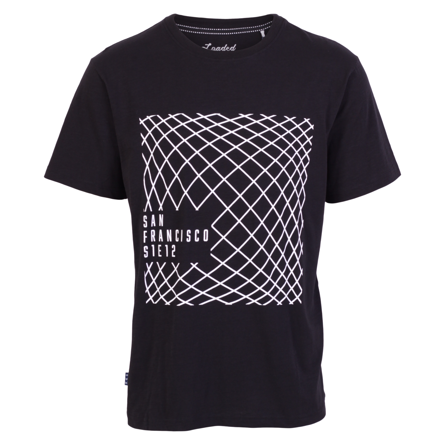 Loaded Herre T-shirt – Sort Plus Størrelser på Udsalg!