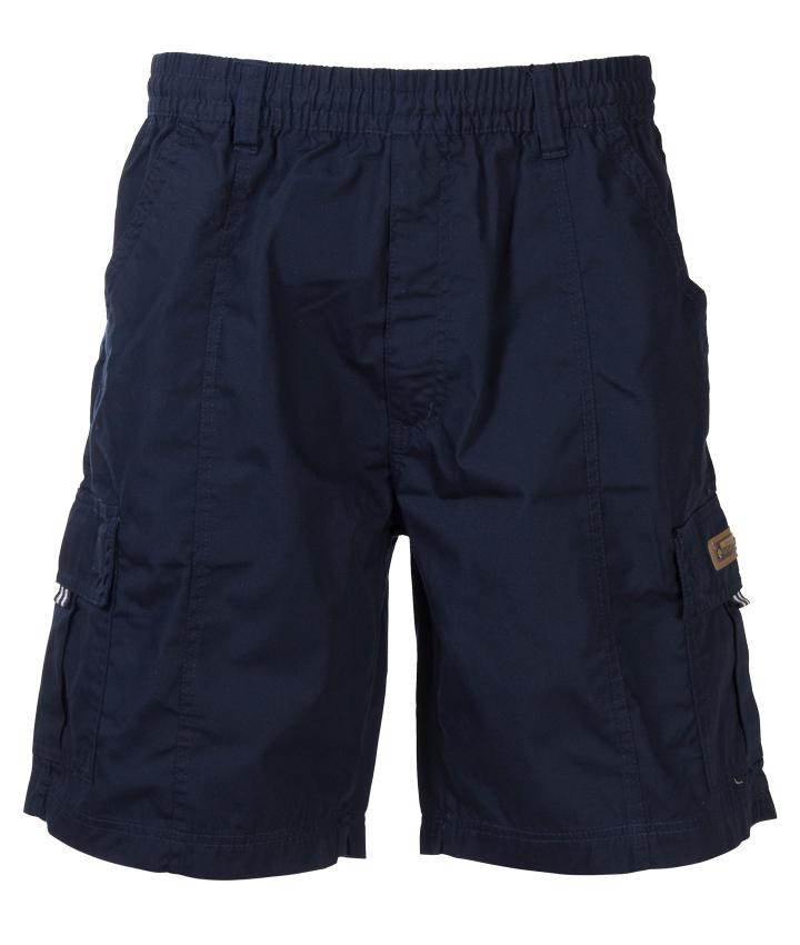 Loaded Joss Herre Trekking Shorts – Navy – Plus Size Tilbud