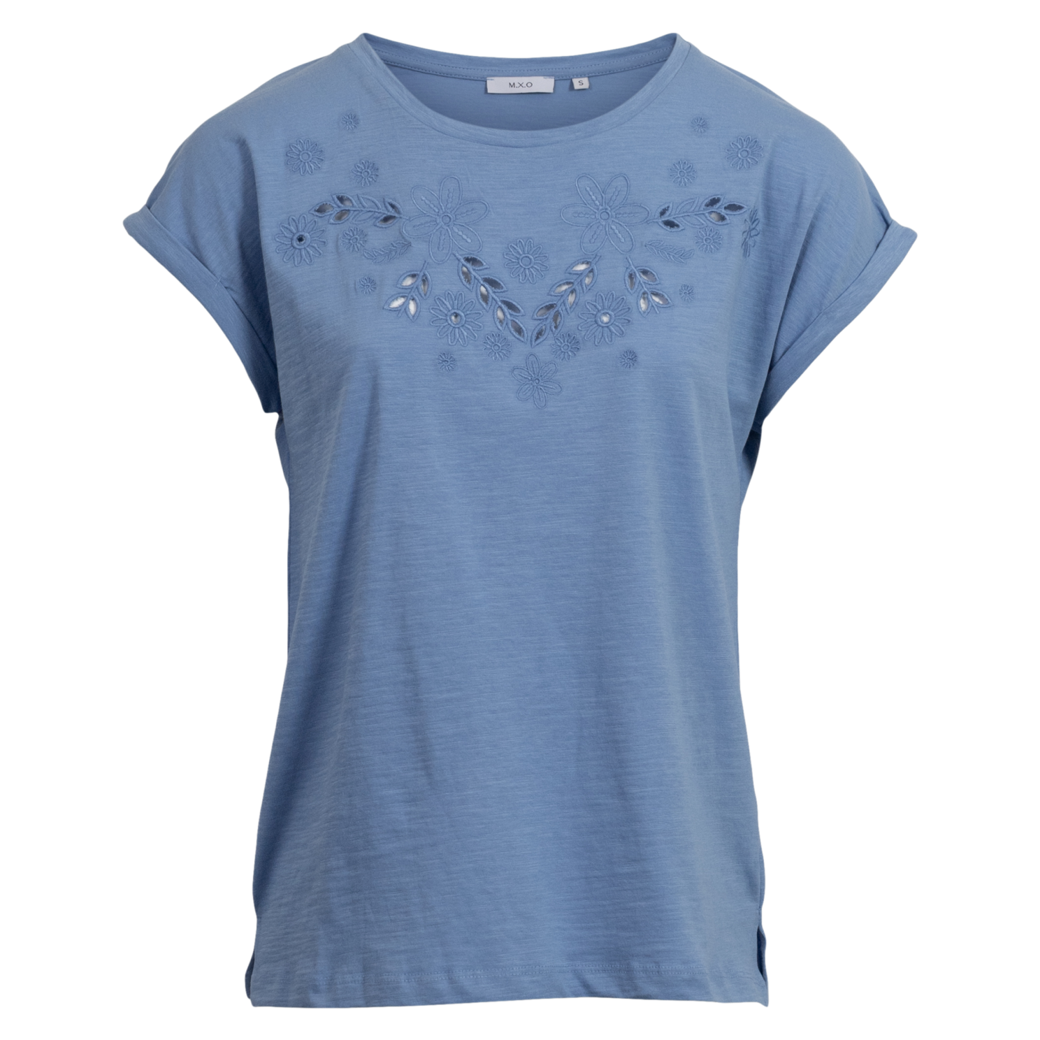 Dame Top Delft   i Store Plus Size Størrelser
