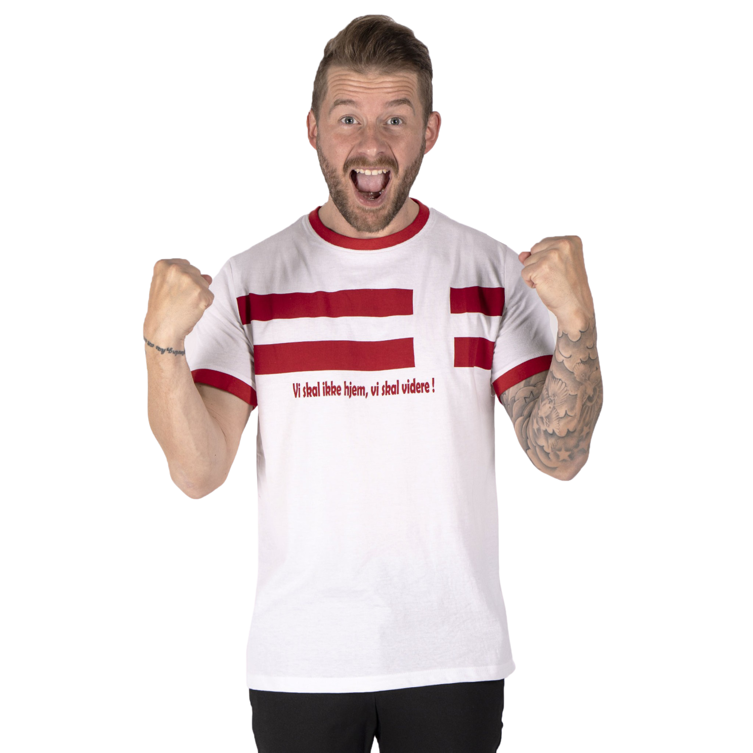 Inspirerende Hvid T-shirt til Mænd – Komfort og Stil