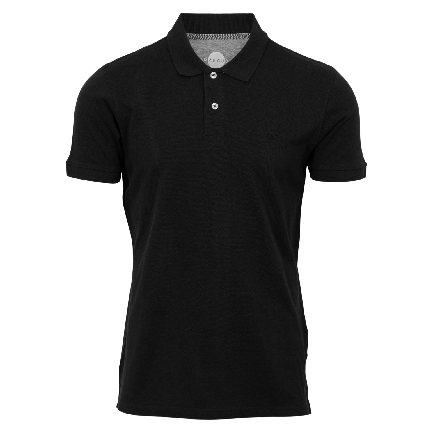 Elegant Sort Plus Size Herre Polo - Stil og Komfort