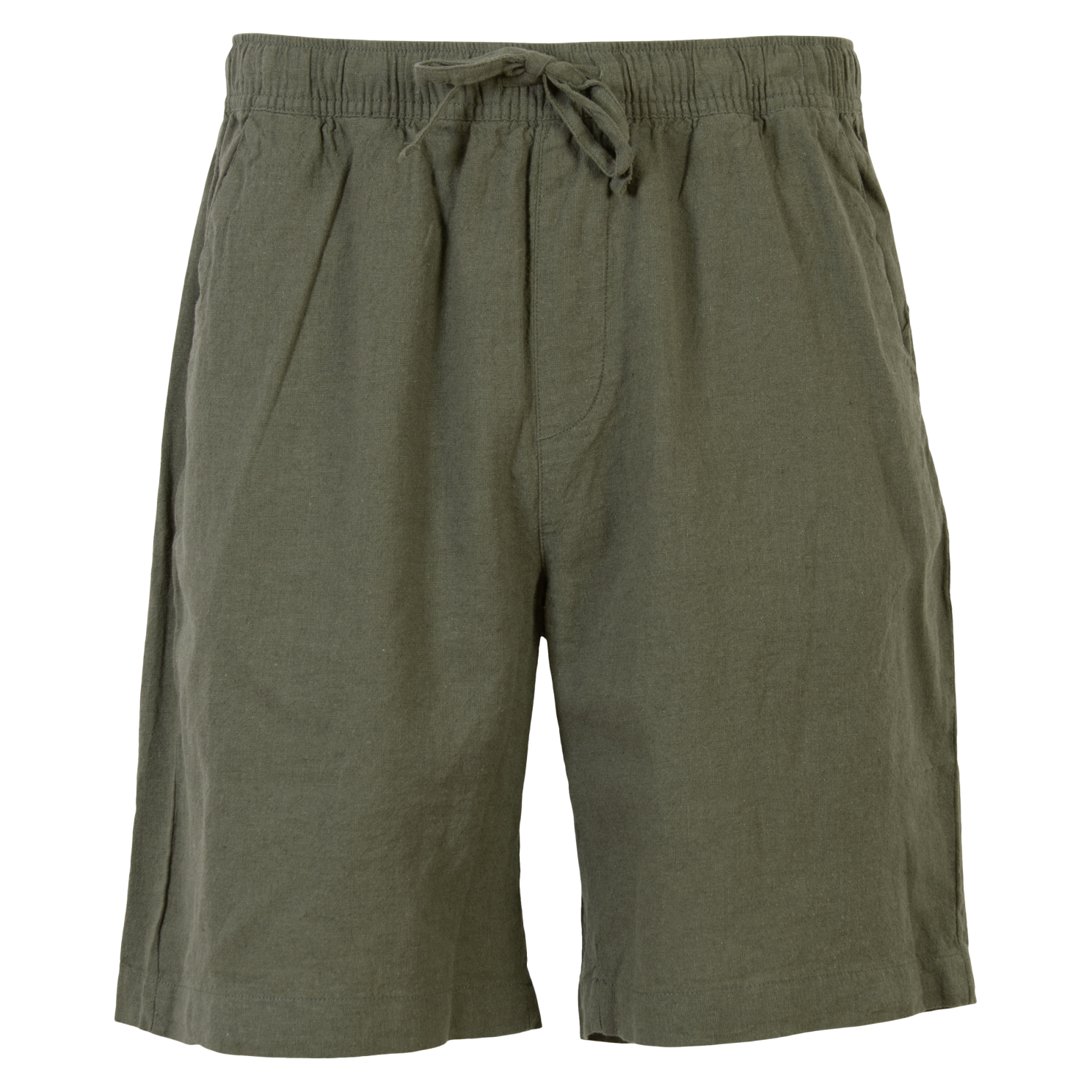 Nero Marco Herre Shorts   Hørmix Army   i Store Plus Size Størrelser