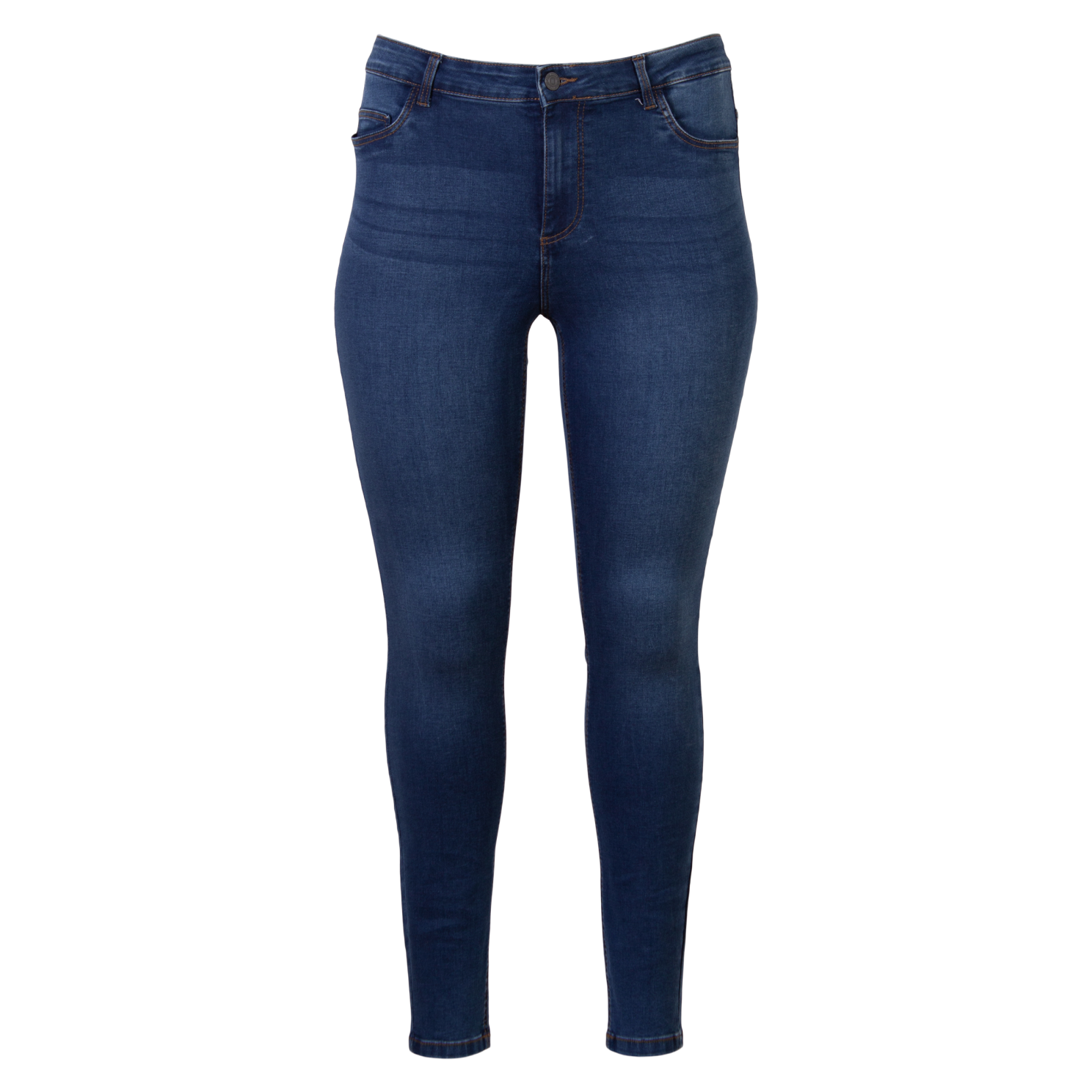 Noisy May Curve Plus Size Jeans i Blå Denim – Fantastisk Tilbud!