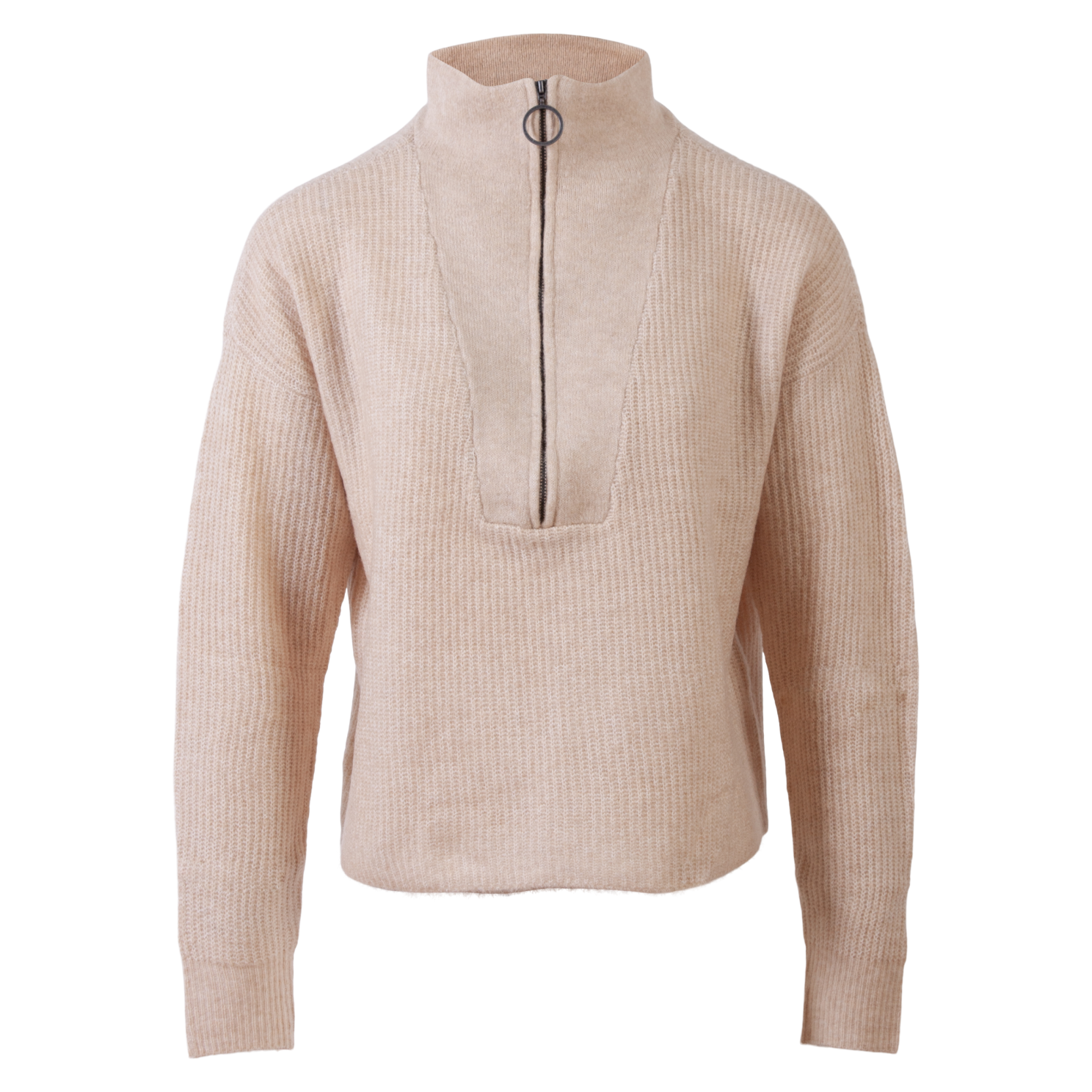 Noisy May Newalice Plus Size Striktrøje – Irish Cream Udsalg!