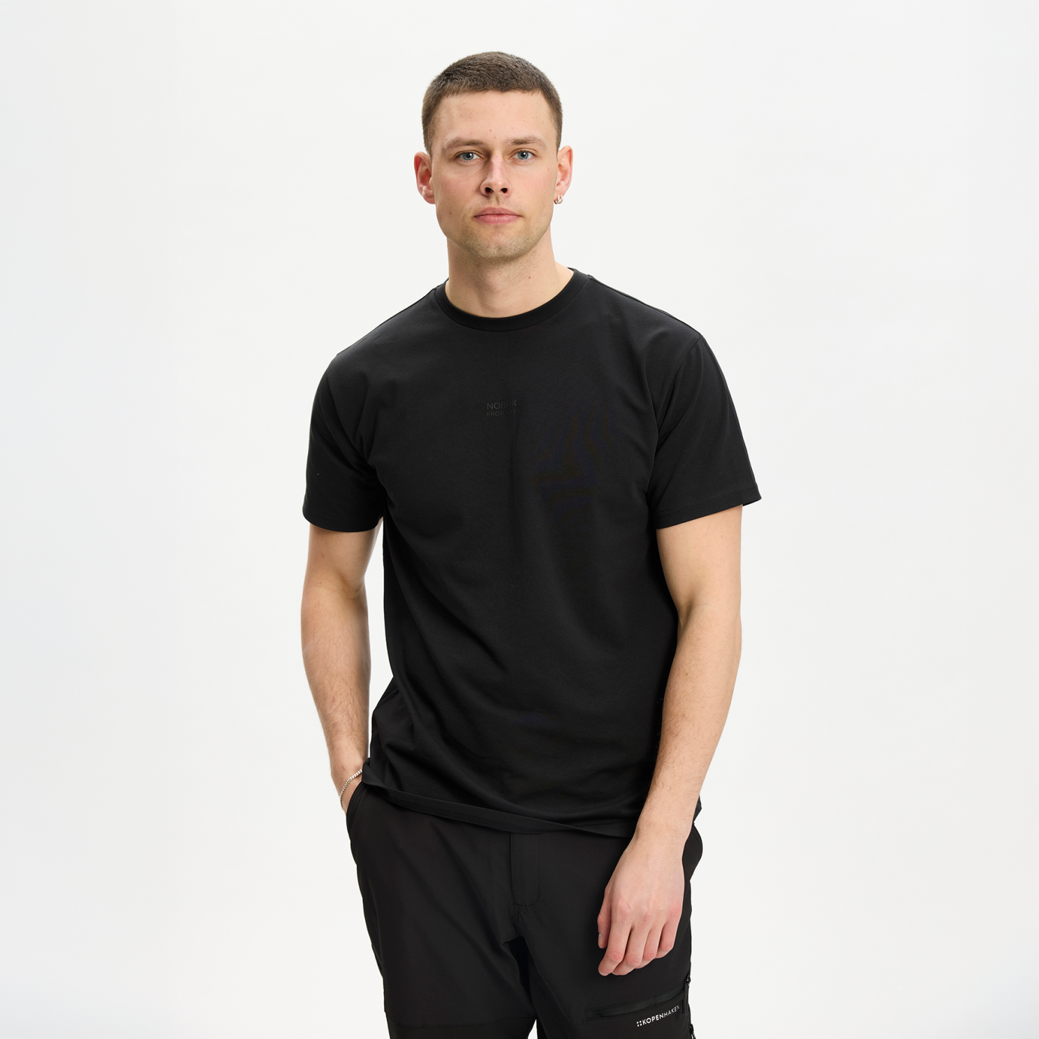Nordic Project 18 Arto Herre  -shirt Meteorite    i Store Plus Size Størrelser
