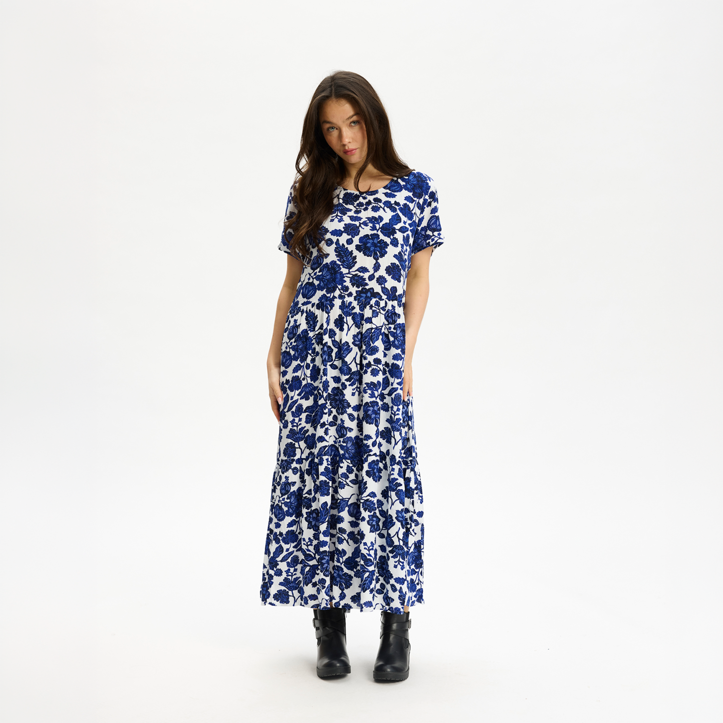 Nordic Project 18 Dame Kjole Total Eclipse   i Store Plus Size Størrelser