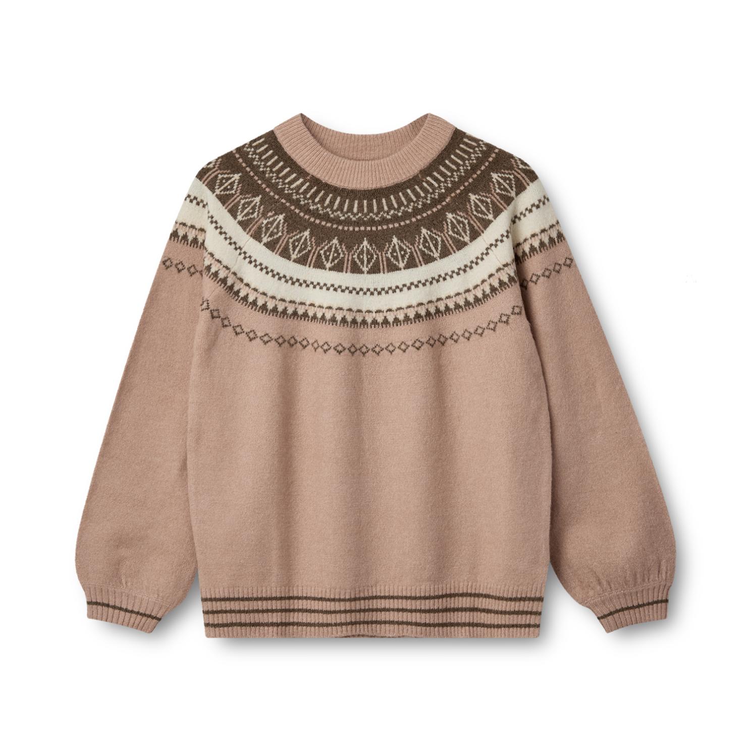 Nordisk Plus Size Striktrøje til Dame – Tidløs Elegance!