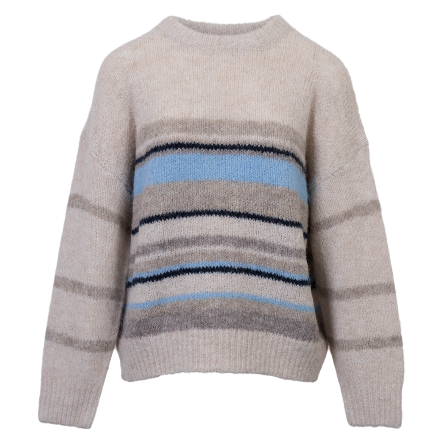 Nordic Project 18 Lilula Dame Striktrøje Birch   i Store Plus Size Størrelser