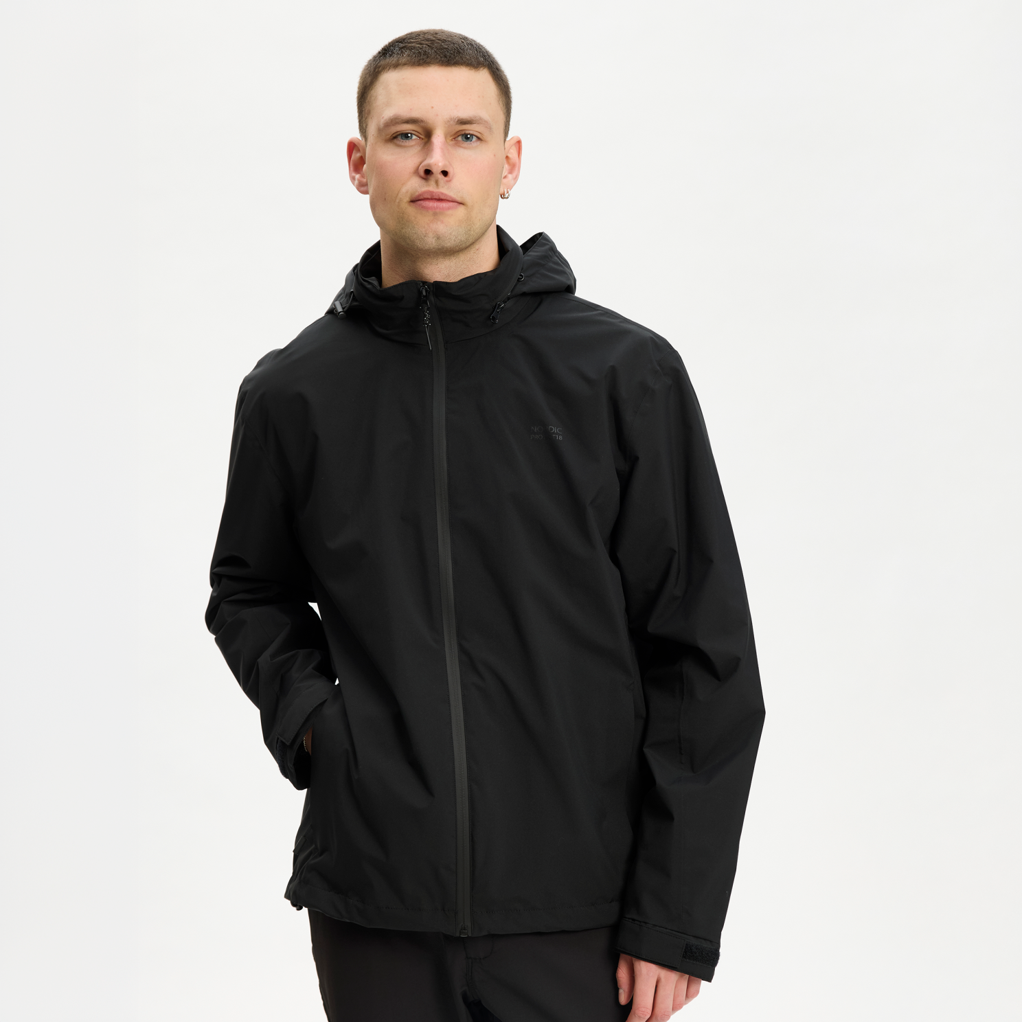 Nordic Project 18 Logan Herre Jakke Meteorite    i Store Plus Size Størrelser