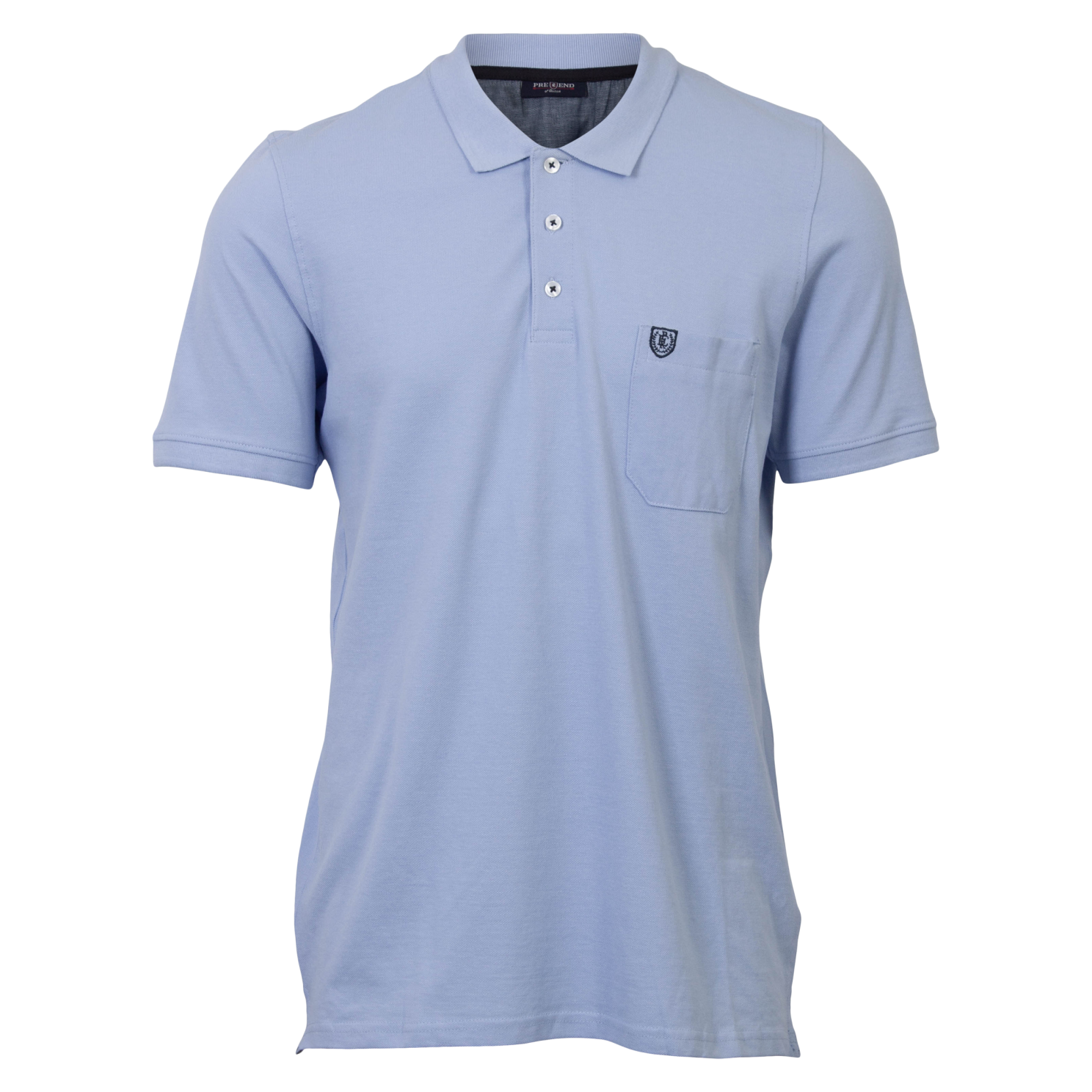 Pre End Neils Herre Polo Classic Blue    i Store Plus Size Størrelser
