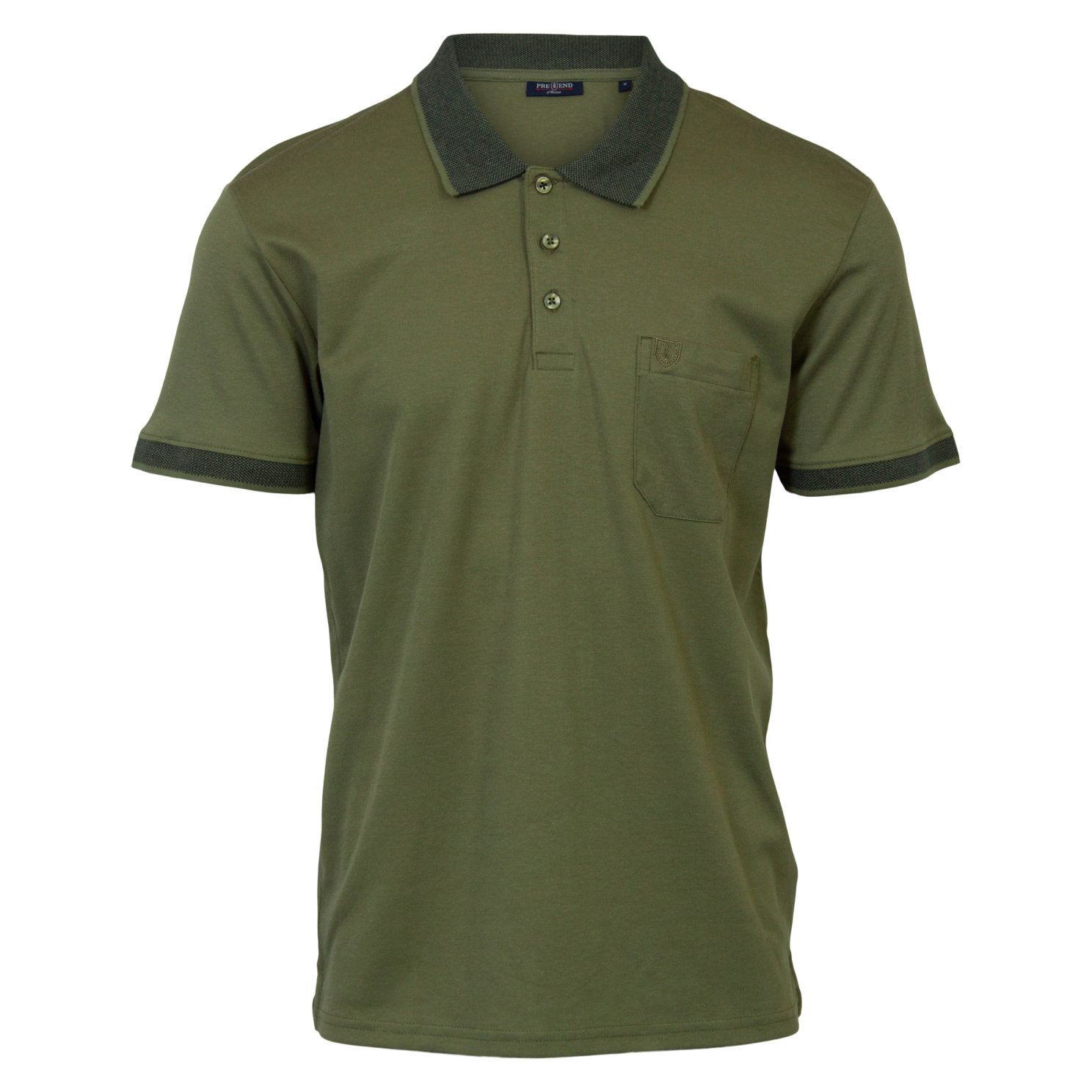 Pre End Texas Herre Polo – Lys Army Plus Size Tilbud